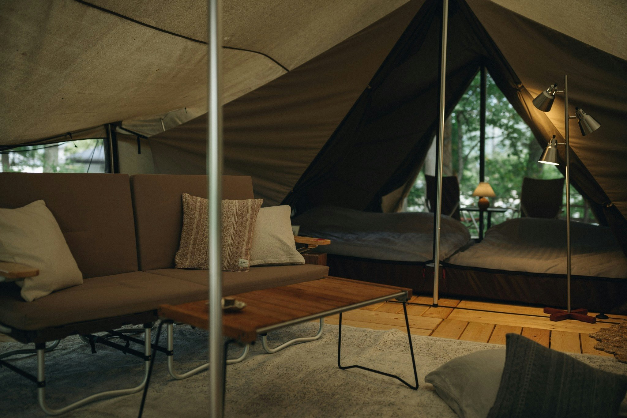 Tent Suite Glamberg(素泊まり)~快適なプライベートスイート~