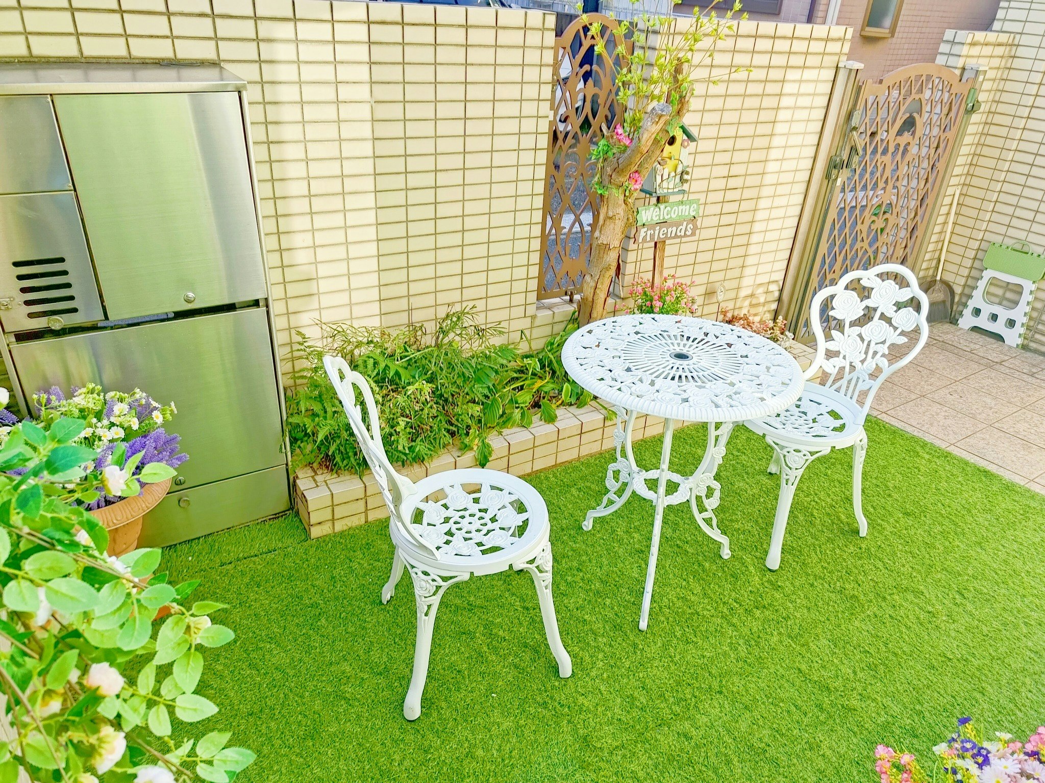 山手線駅徒歩4分*家族連れに最適な新宿目白ガーデンハウス*一棟貸切*床暖房付き