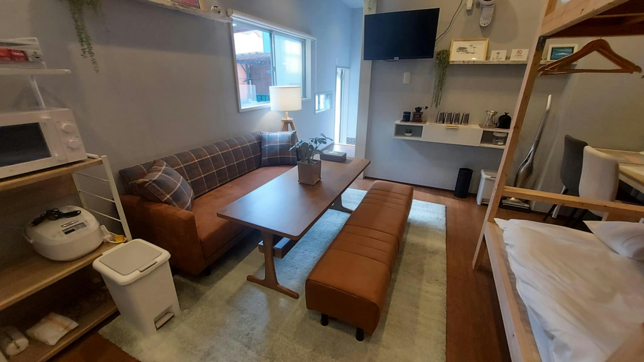 時間を忘れオシャレな空間でリゾート気分をサーブ