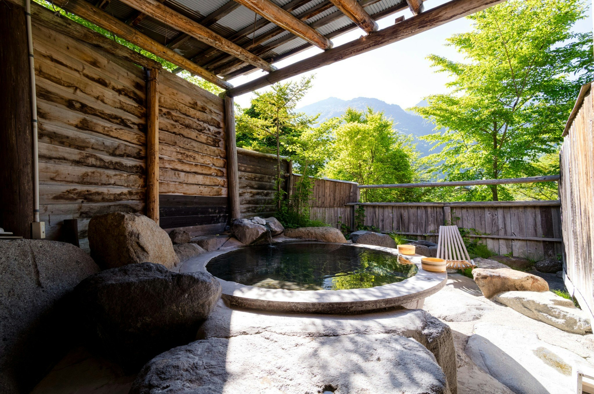 【2食付き】北アルプス一望!旅館 焼乃湯 和室10畳(4名・洗浄トイレ付)24時間貸切風呂無料!
