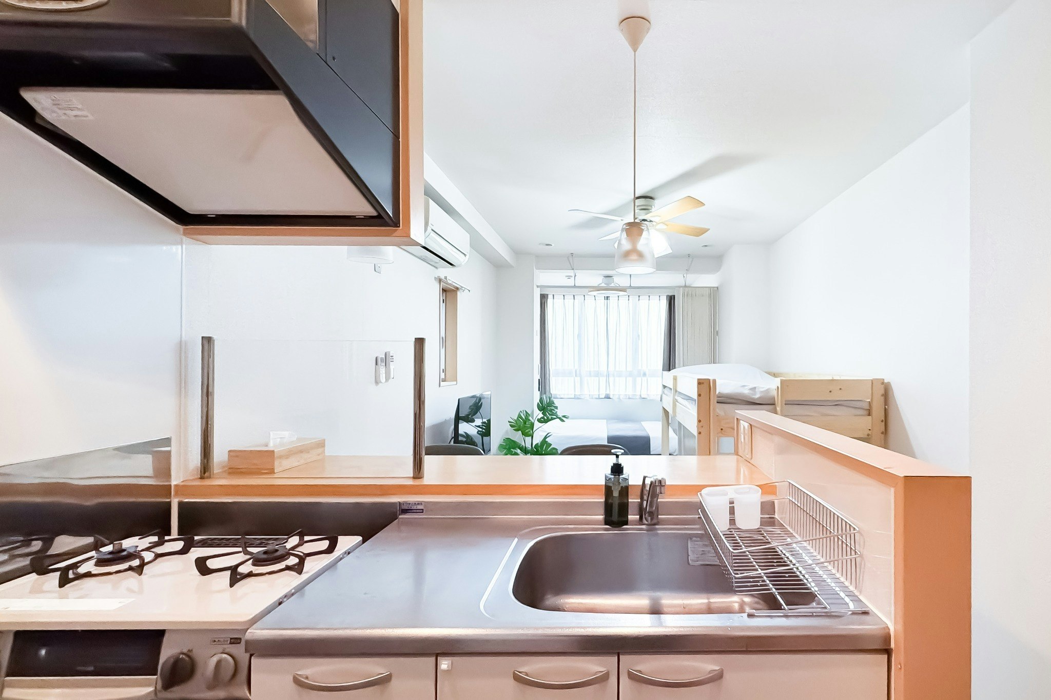 登るホテル STAIRS HOTEL 203 / 長期滞在に最適な1R /ろっぽんまつ駅徒歩4分