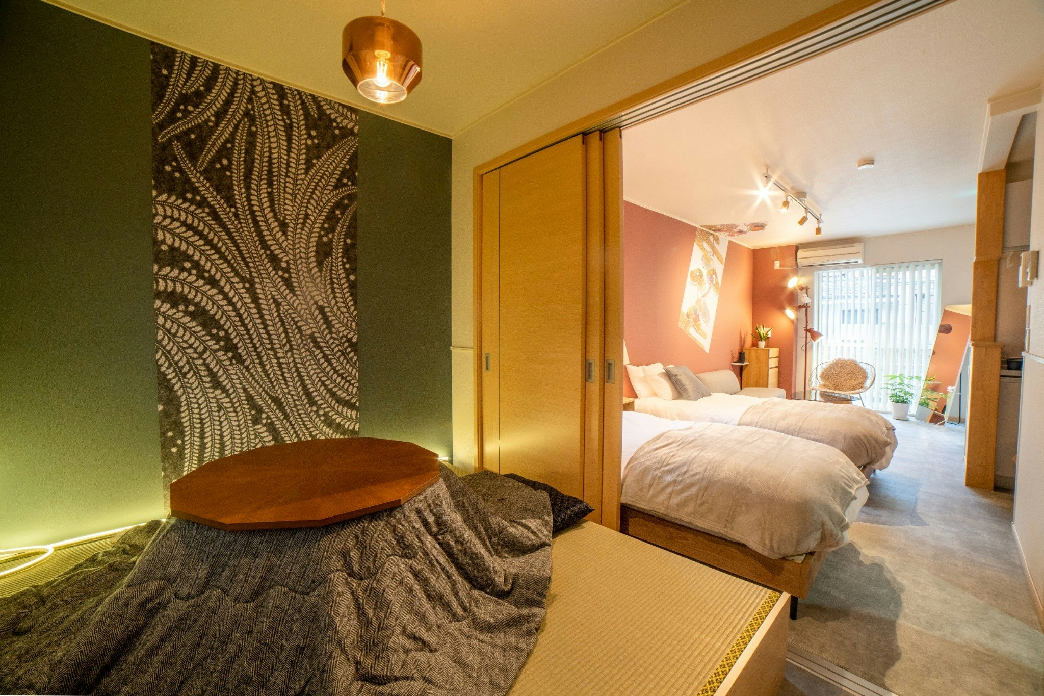 大正駅から3分のデザイナーズルーム/キッチン・リビング完備/中長期滞在にもおすすめ