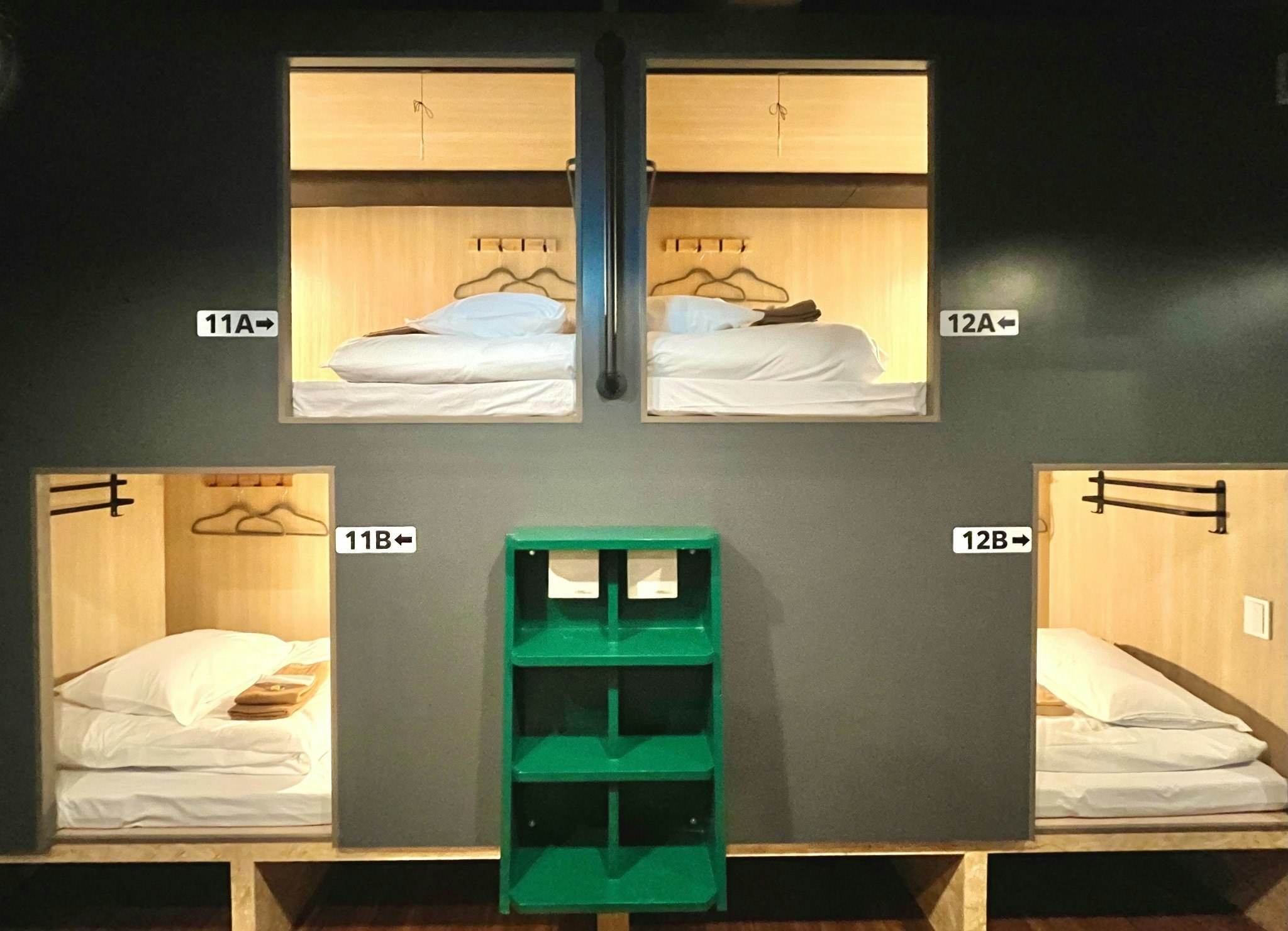 共用ドミトリー 1ベッド分