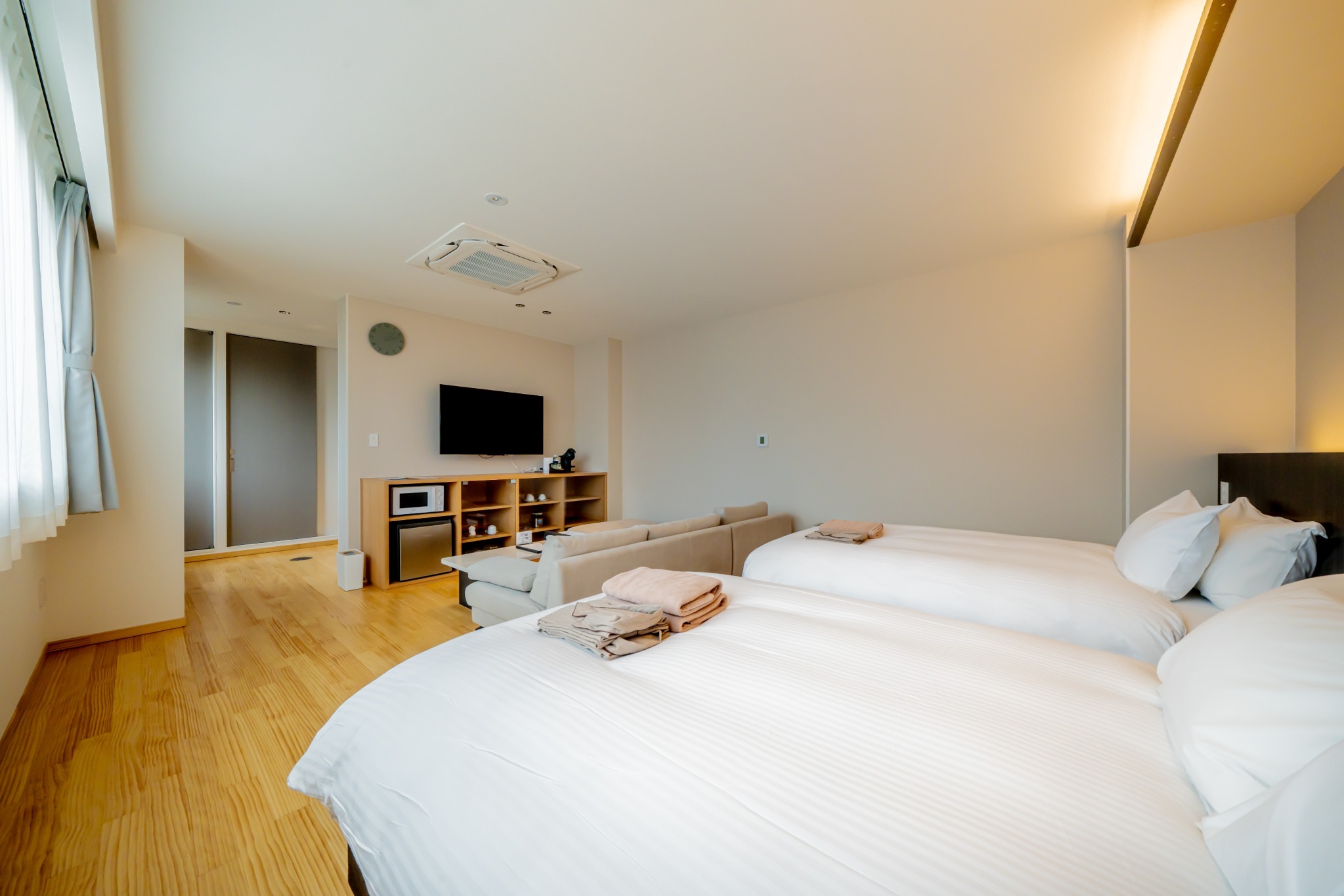 BOND COMFORT HOTEL MIYAJIMAGUCHI - 【禁煙】セミダブルツイン1階44m2