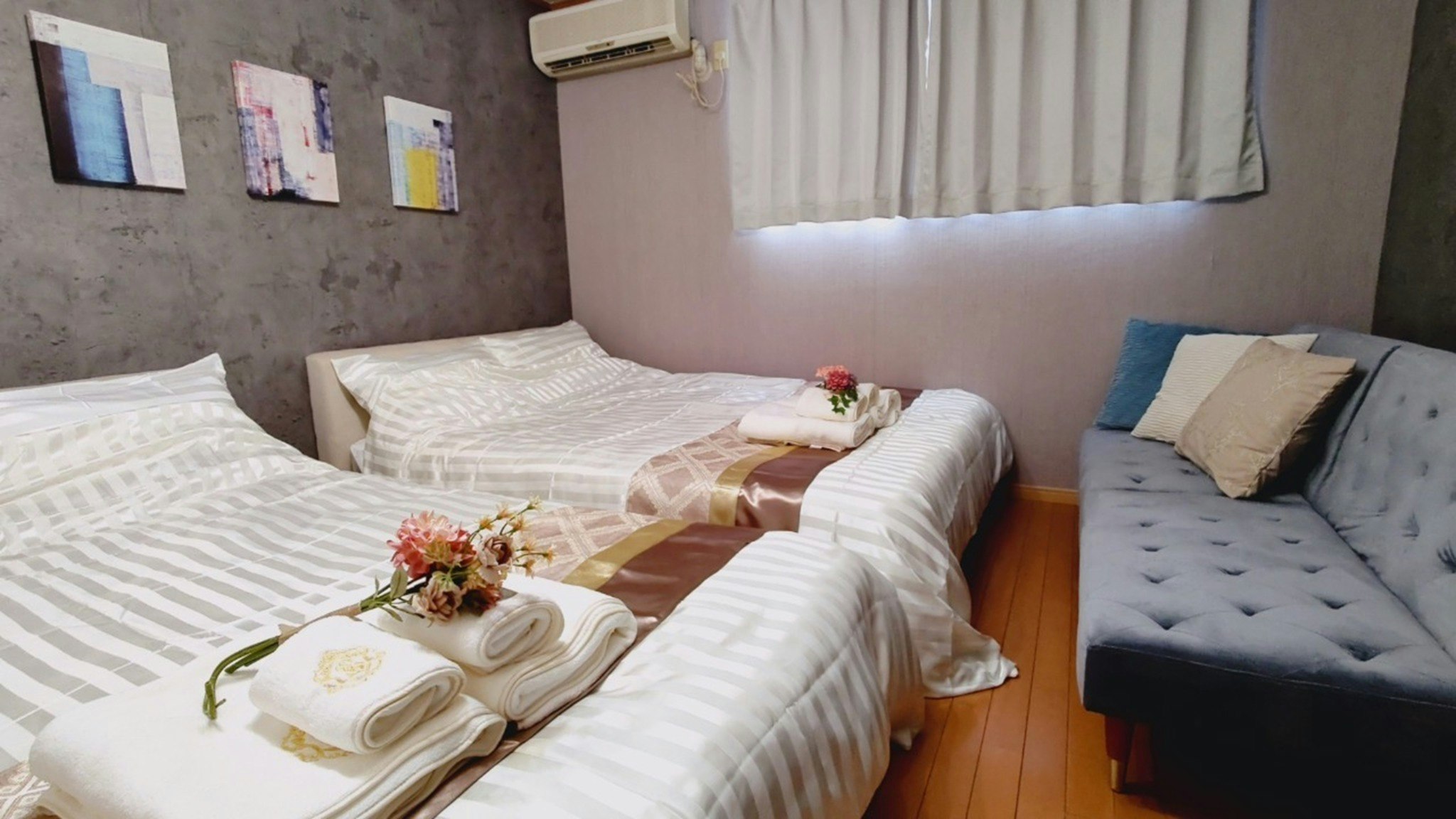 心斎橋駅まで電車1駅、心斎橋エリア、ビジネス観光、USJに最適!