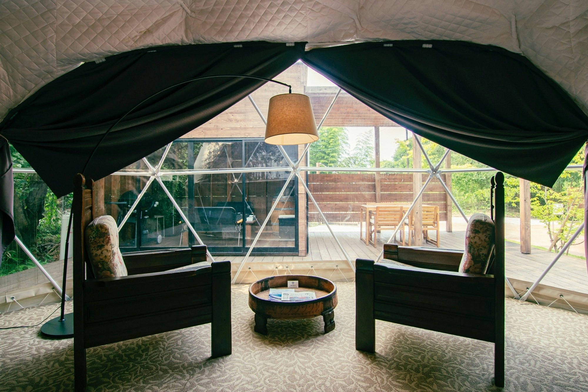 d【1泊2食付】ドームテント|3連休✴︎手ぶらグランピング