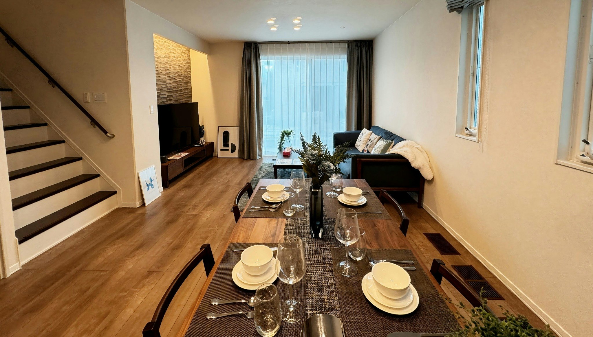 4LDK(洋室4室・全室ドア付き個室)/一棟貸切/最大5名/Akikawa Koshi 3