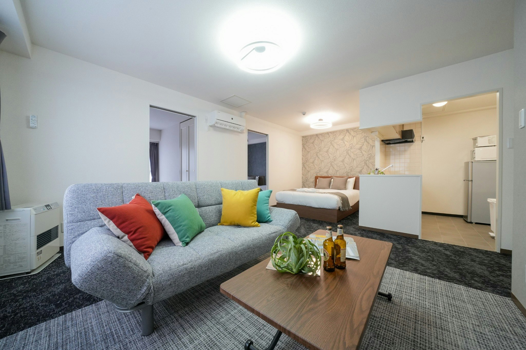 2LDKの広々としたお部屋♪札幌中心部で観光にもぴったり!最大8名宿泊◎MP37303