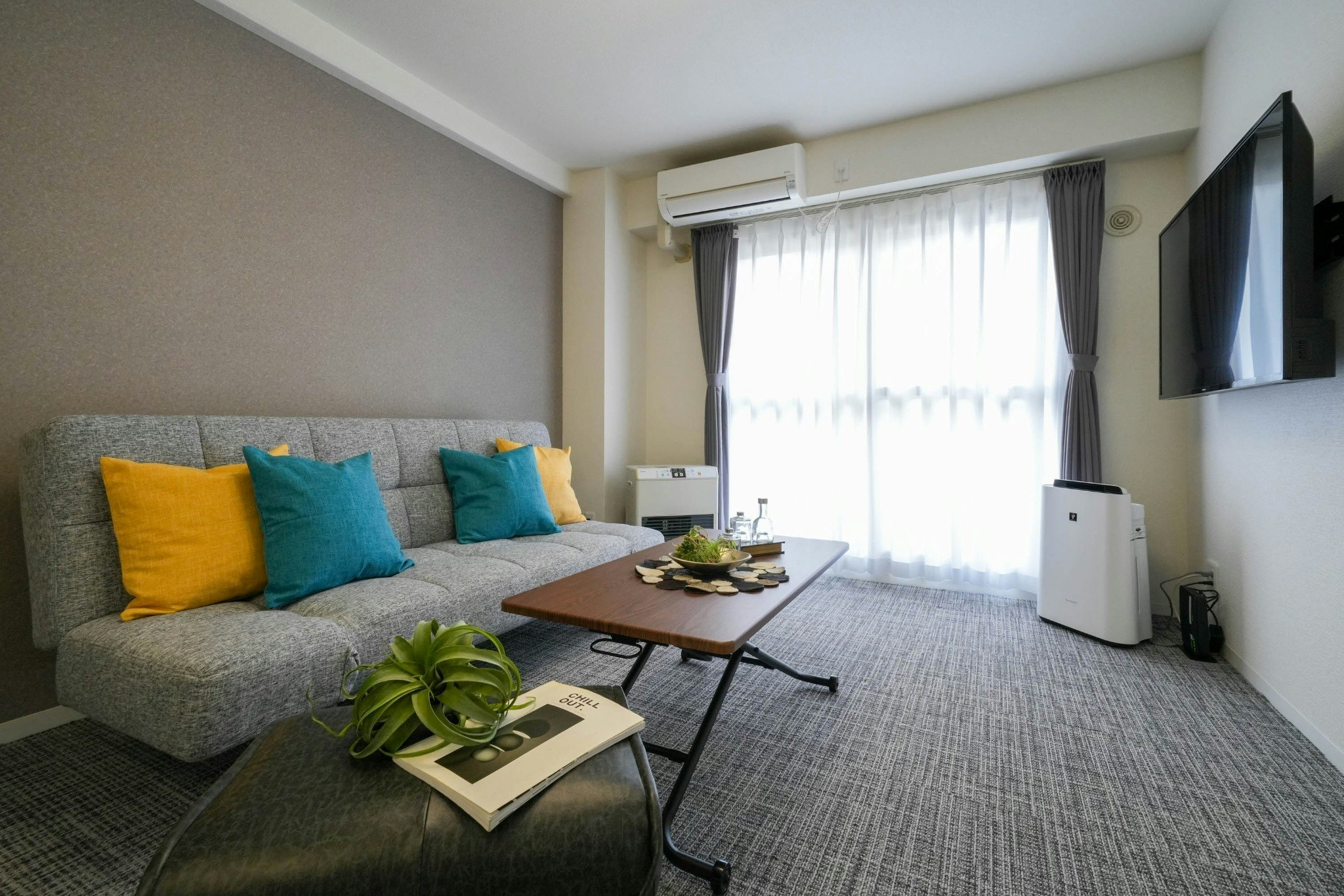 札幌中心部!2LDKの広々としたお部屋♪最大8名宿泊◎37MB901