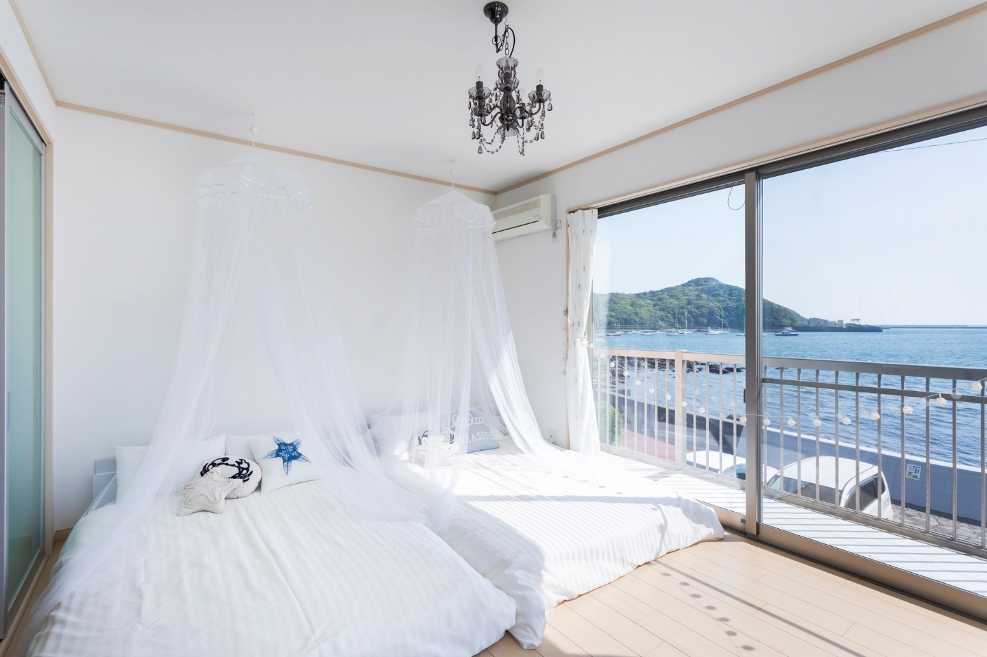 海一望主寝室 Double bed room