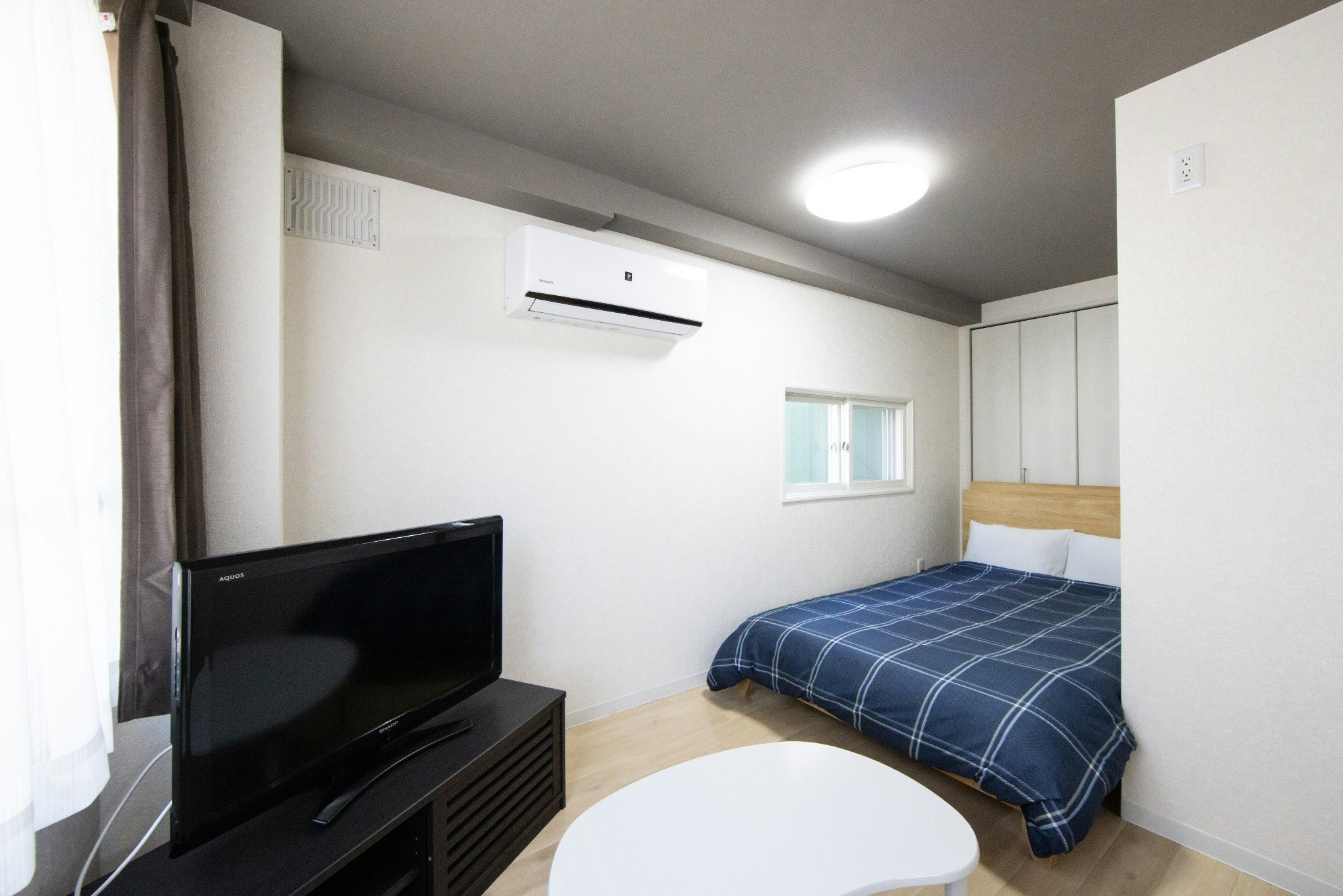 2C号室、1LDK貸し切り、地下鉄琴似駅から徒歩2分、エアコン有り