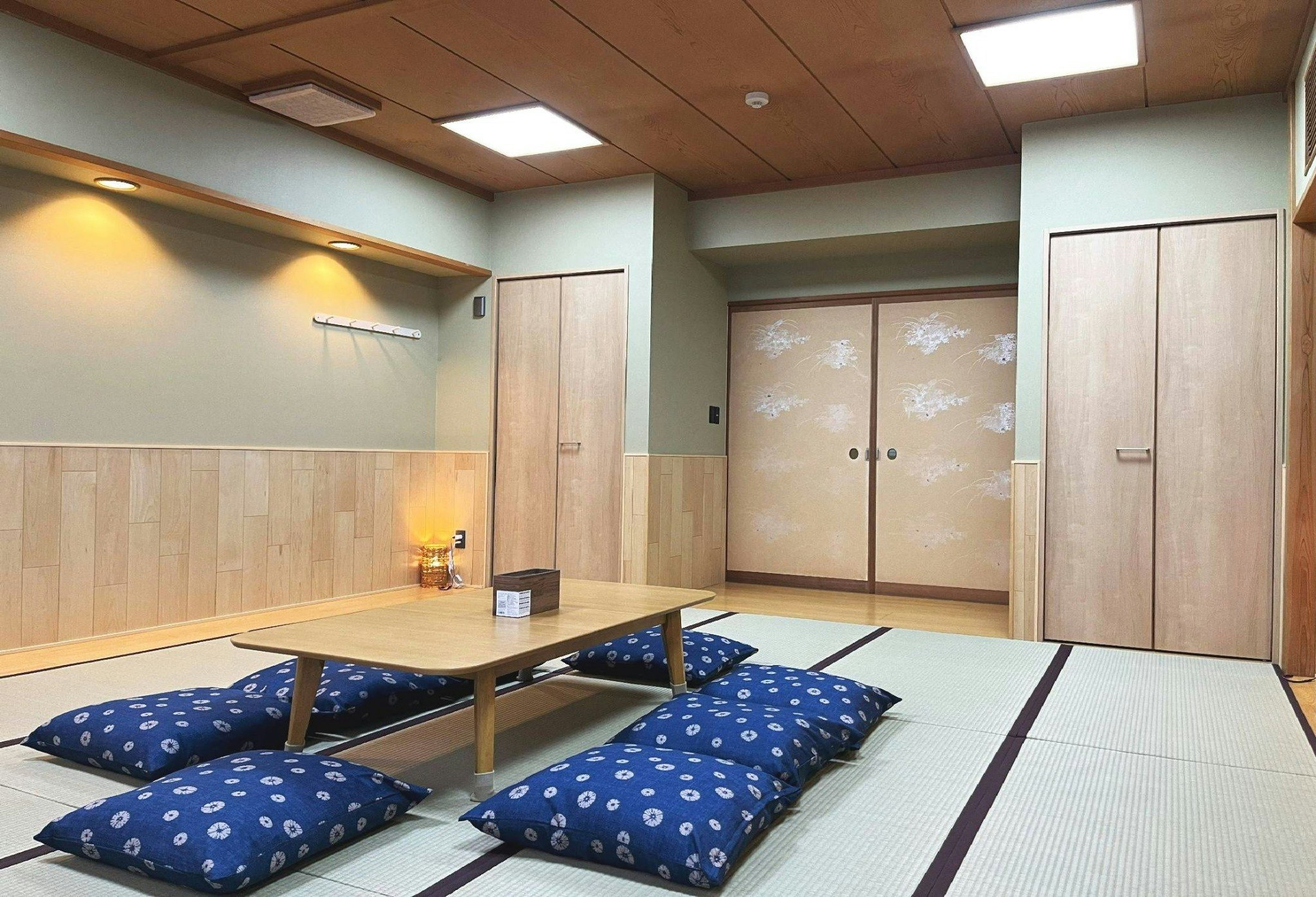 和室、最大8名宿泊可能