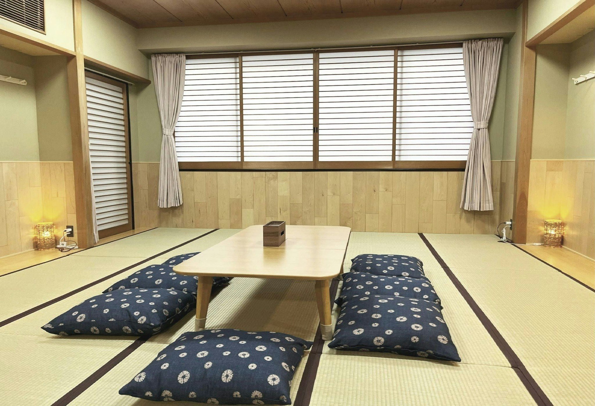 和室、最大8名宿泊可能