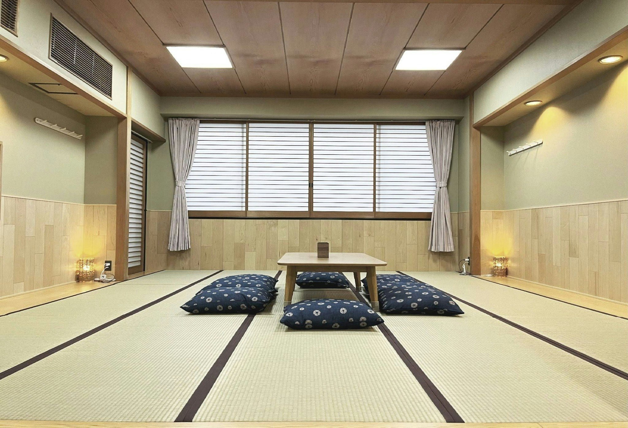 和室、最大8名宿泊可能