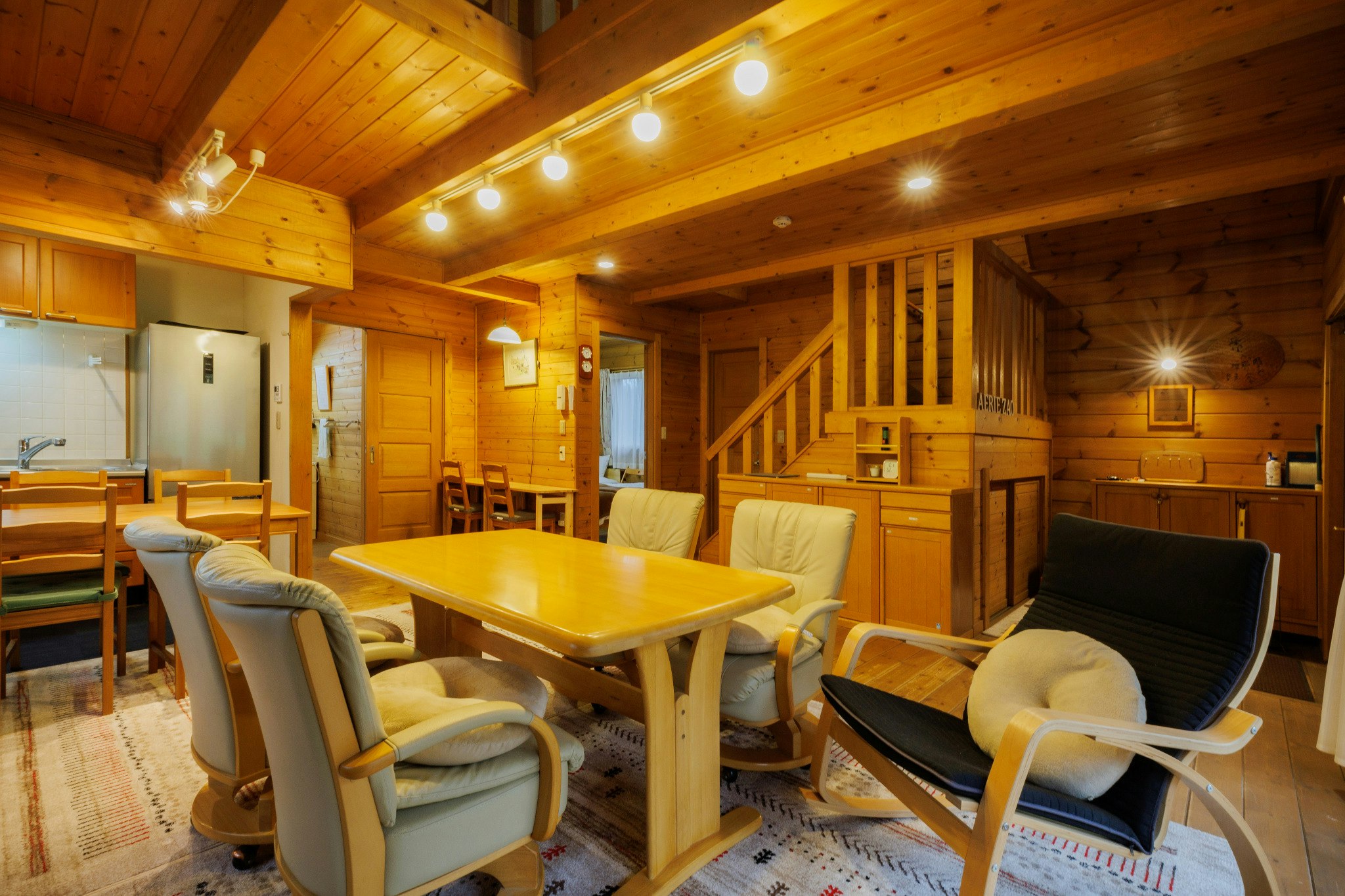 温泉付きログハウス『Aerie Zao』|カフェレストラン券付き|ガイアリゾート