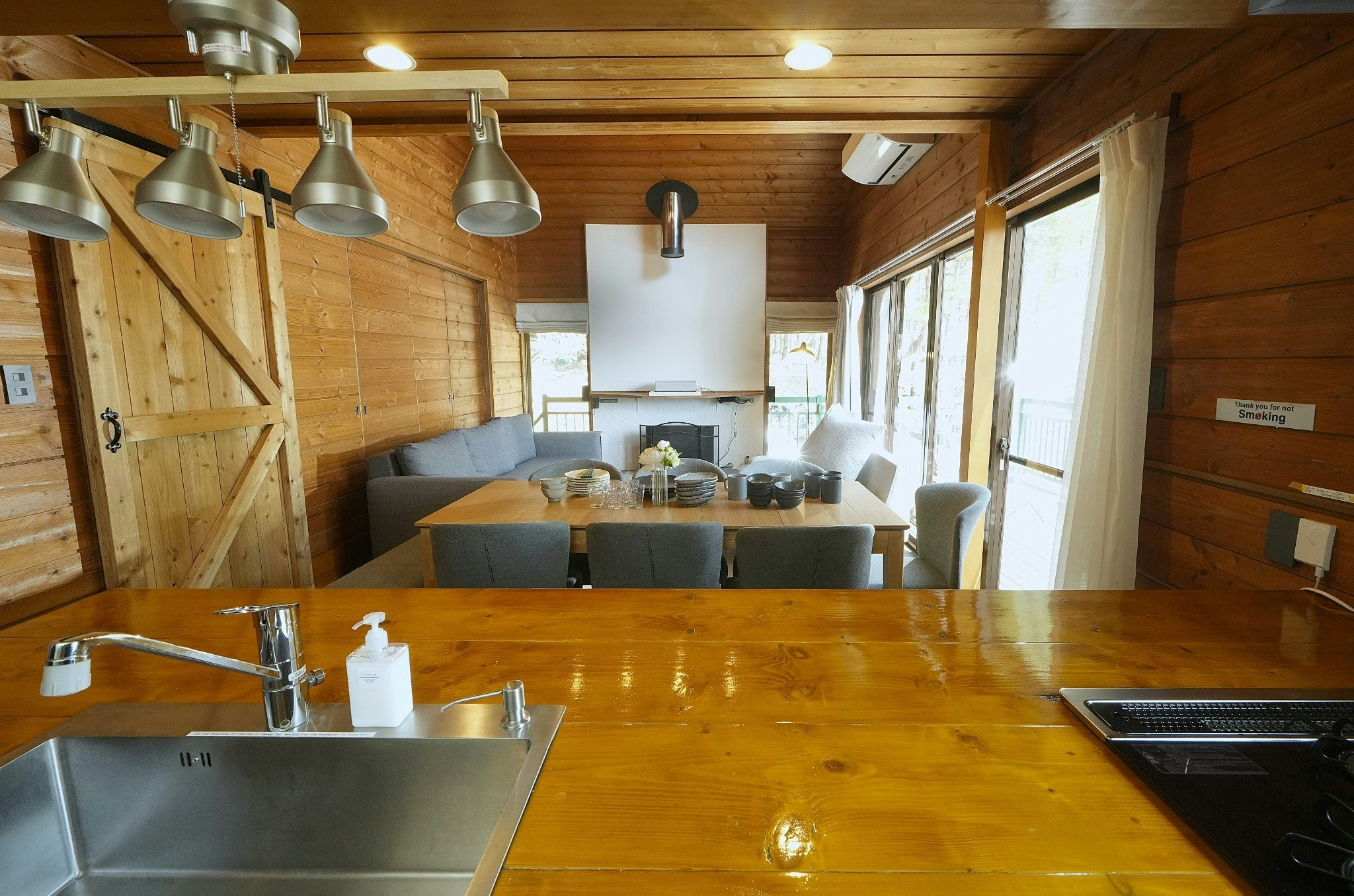 富士山が見える隠れ家ロッジ/西湖近隣/BBQ/企業研修