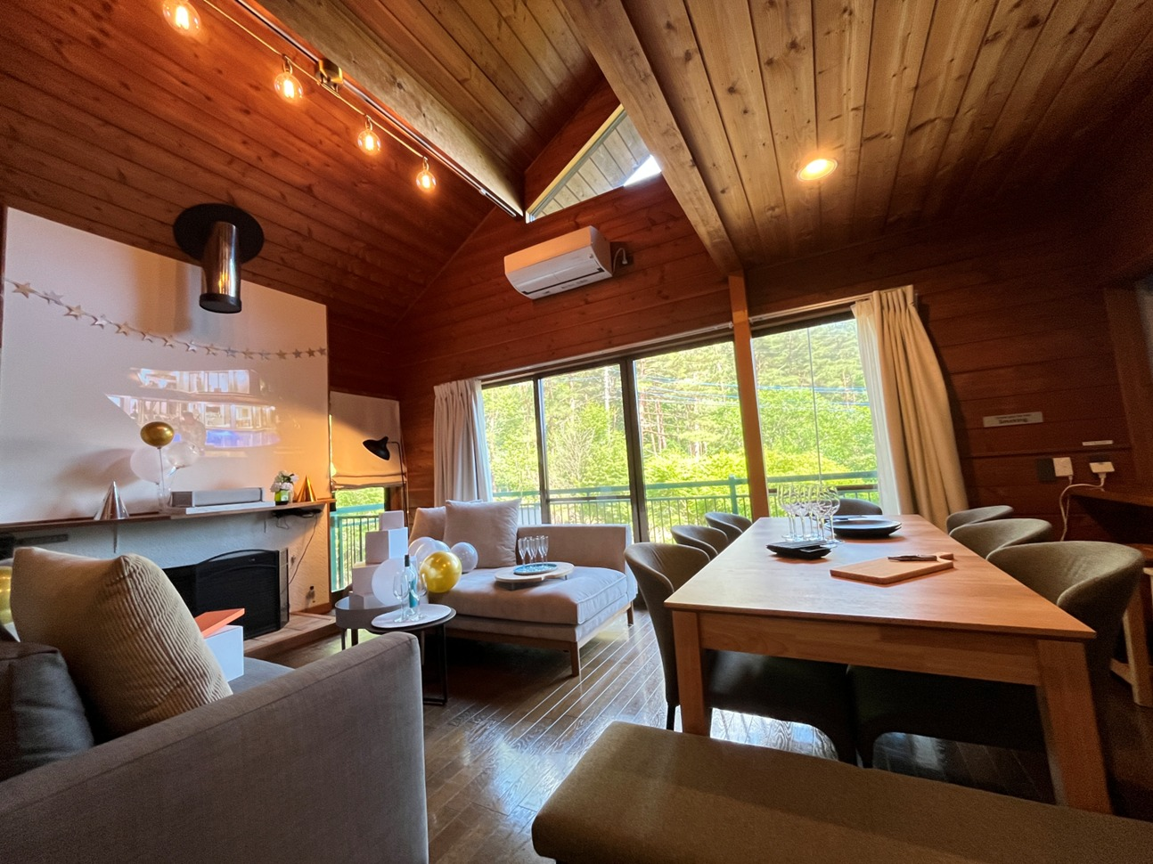 富士山が見える隠れ家ヴィラ/西湖近隣/BBQ/企業研修