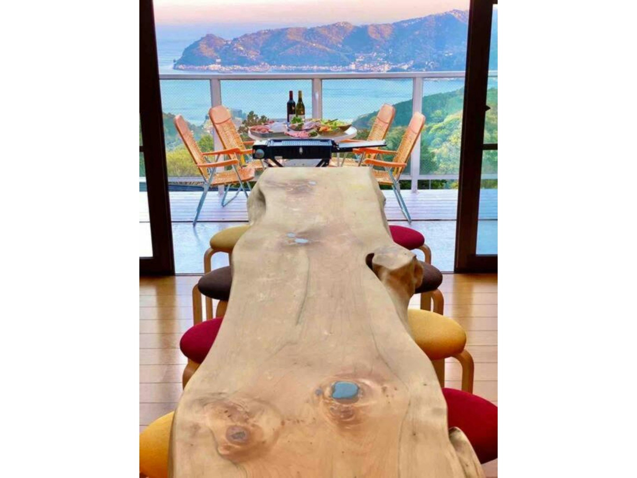 オーシャンビュー 雲海 温泉 花火大会 BBQ  大型遊具 テニス 撮影 熱海天空