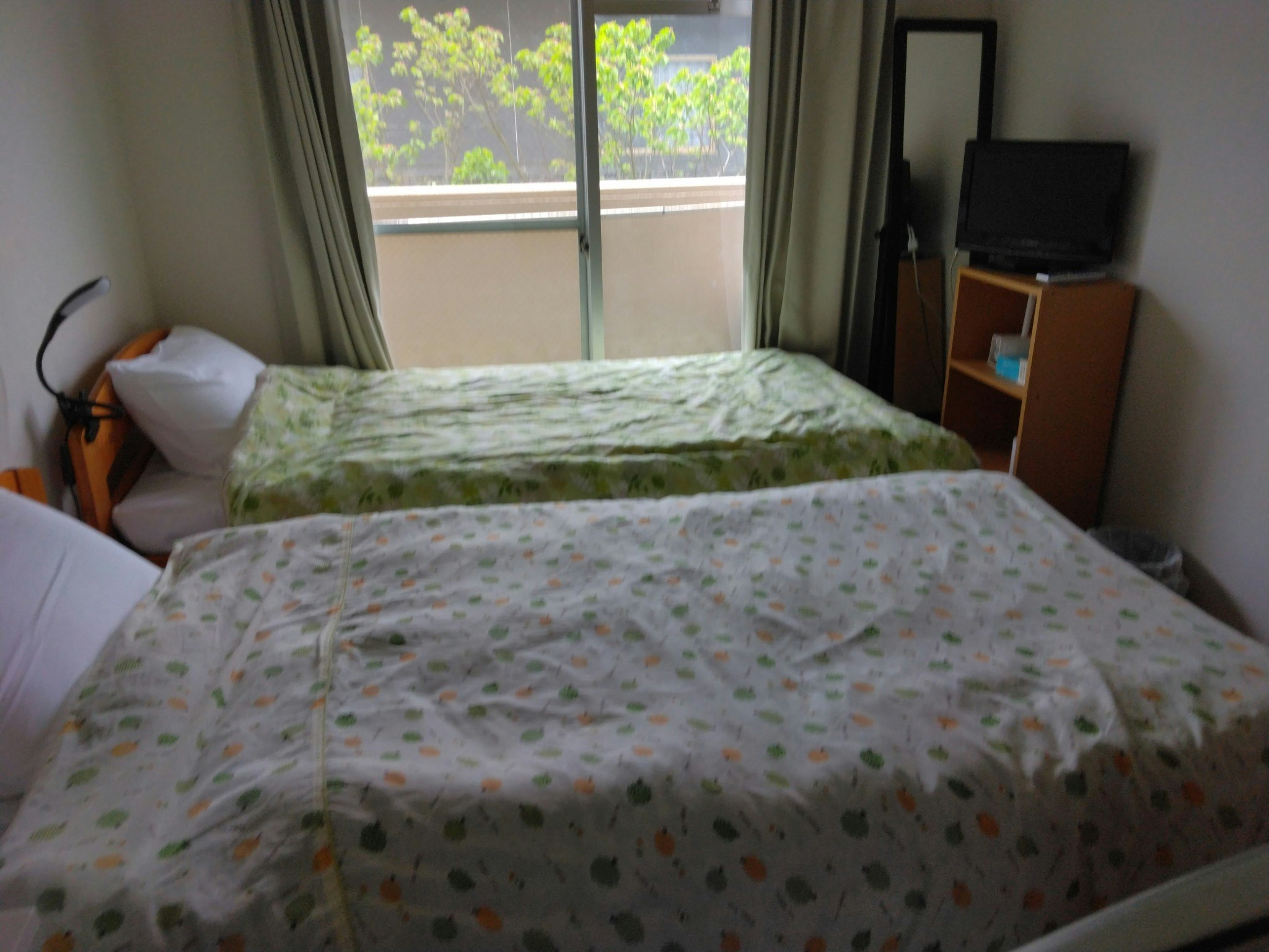 ツインルーム シングルベット2台 Vacation Rental ビジネス 観光に 南棟201 