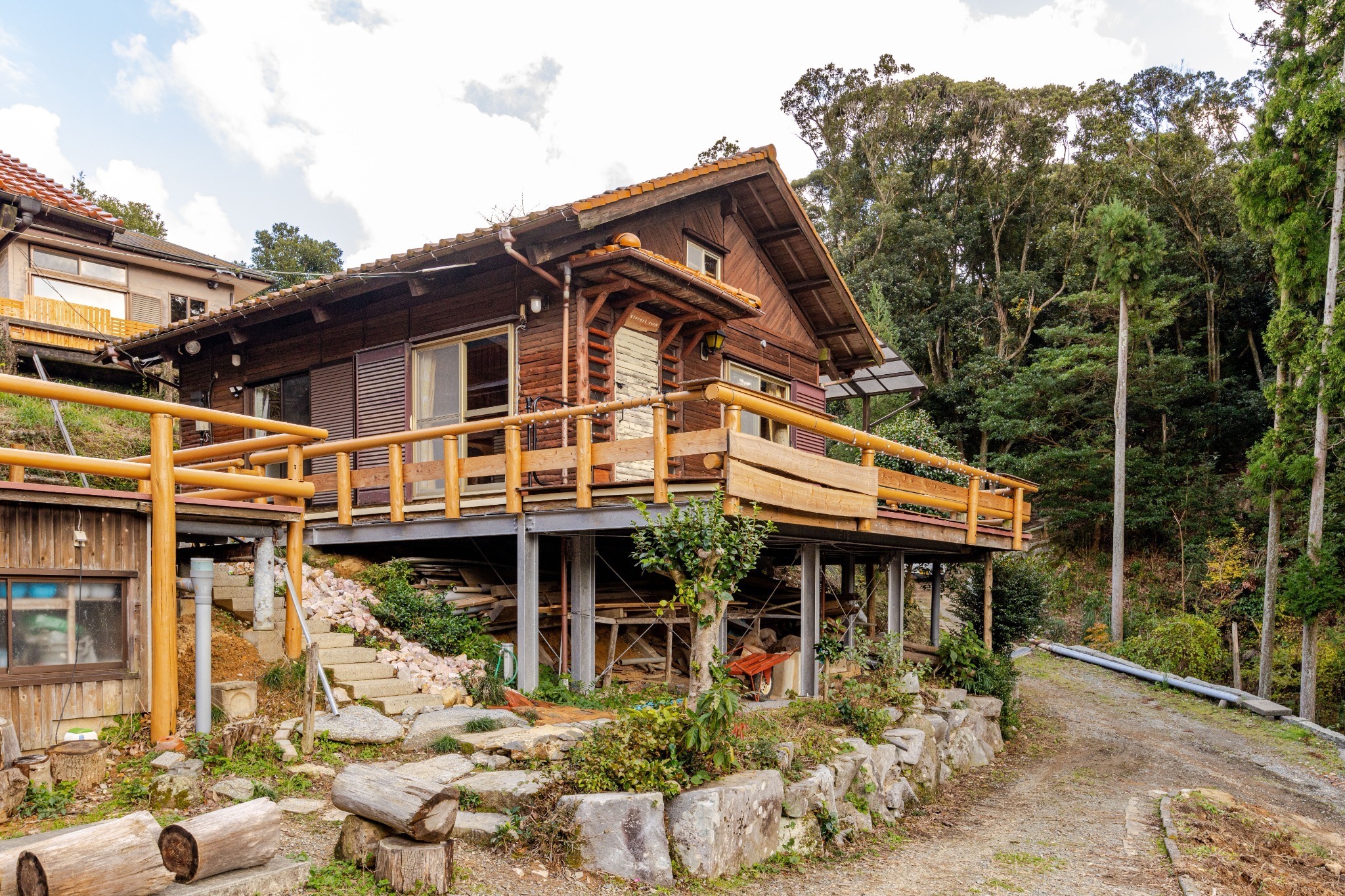 forest sun - 【ワンちゃんと泊まれる】大型犬OK！一棟貸切ログハウス