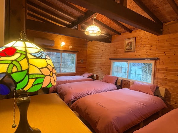 可愛い山小屋風 ログハウス - 山小屋風 ログハウス バーベキュー