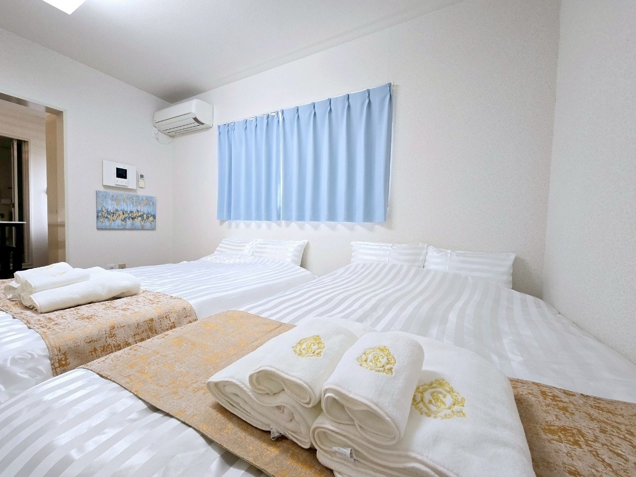 Newly opened Hotel3.4京セラドーム徒歩10分 道頓堀 関西空港 大阪城 海遊館直