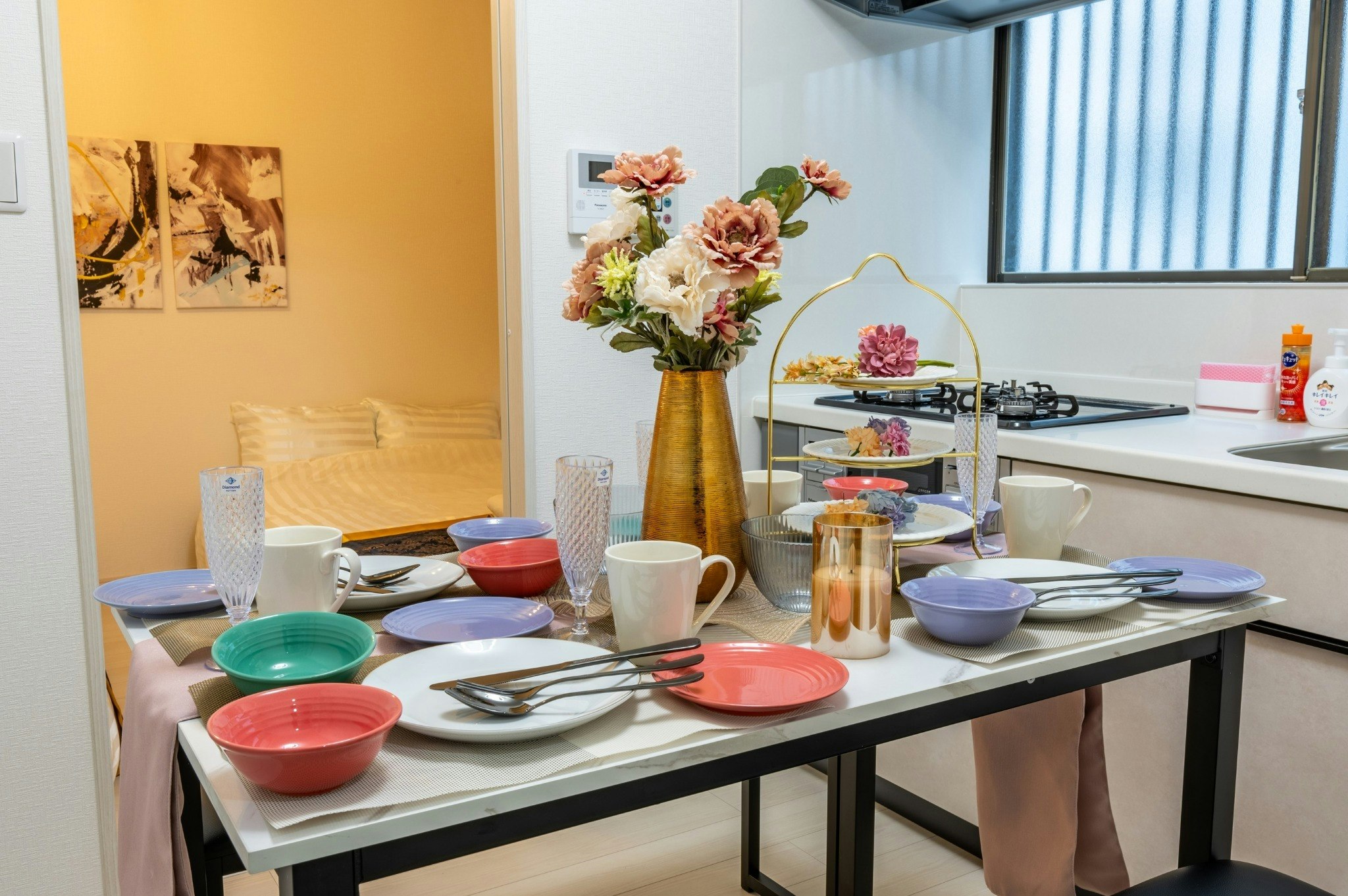 2mins walk to chidoribashi  USJ