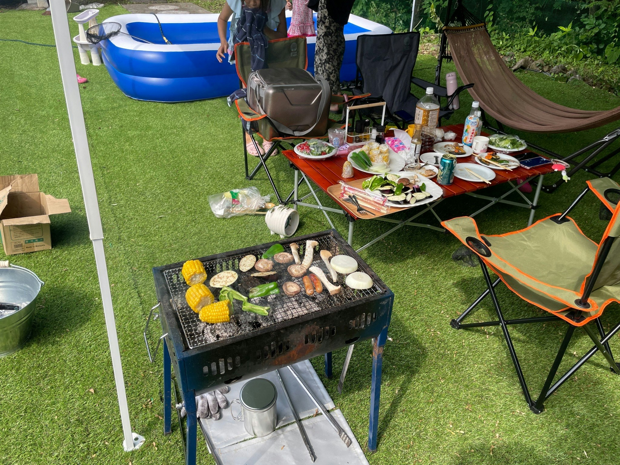一棟貸切の貸別荘Chichibunbun コテージロッジの広い敷地でBBQやハンモックを楽しもう