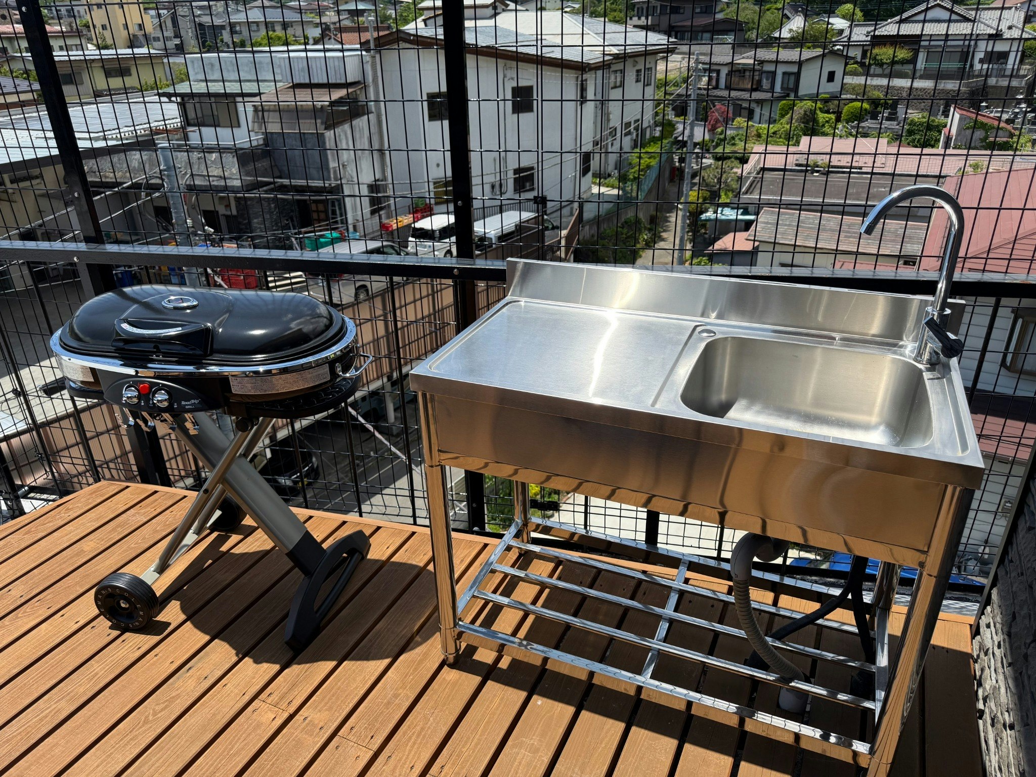街中の天空テラス/BBQ/アクセス便利/綺麗な室内/deneb