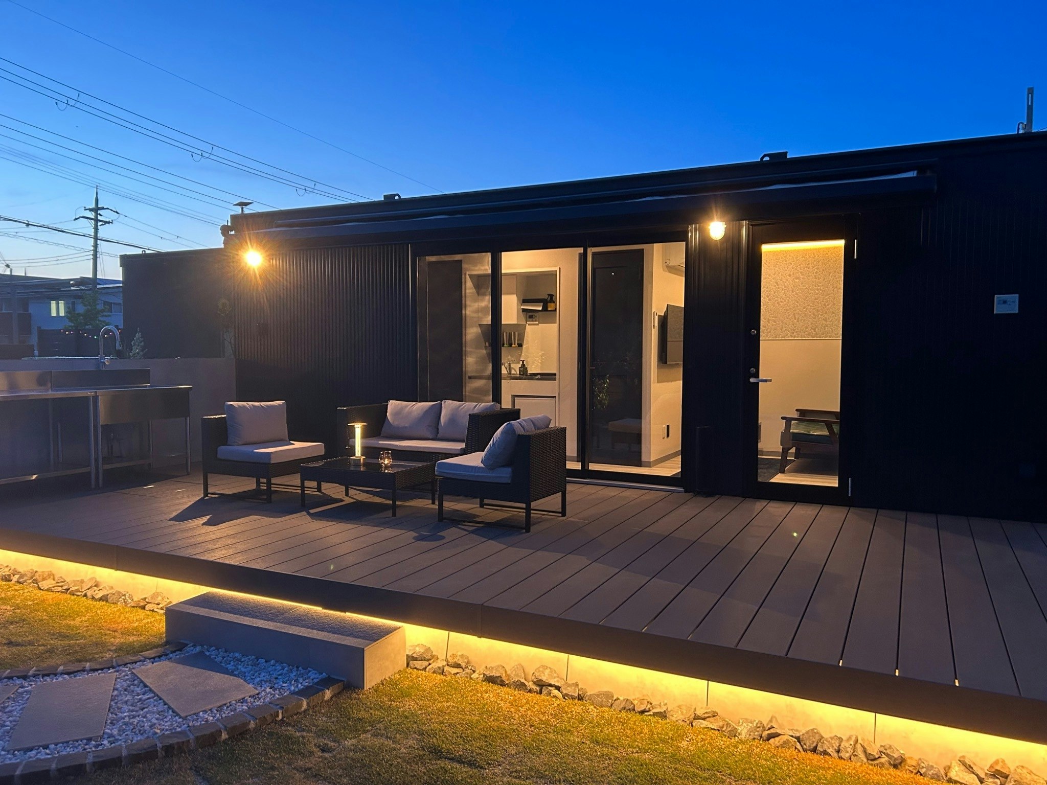 コンテナハウス ドーム グランピング 関空・温泉・ゴルフ場近く