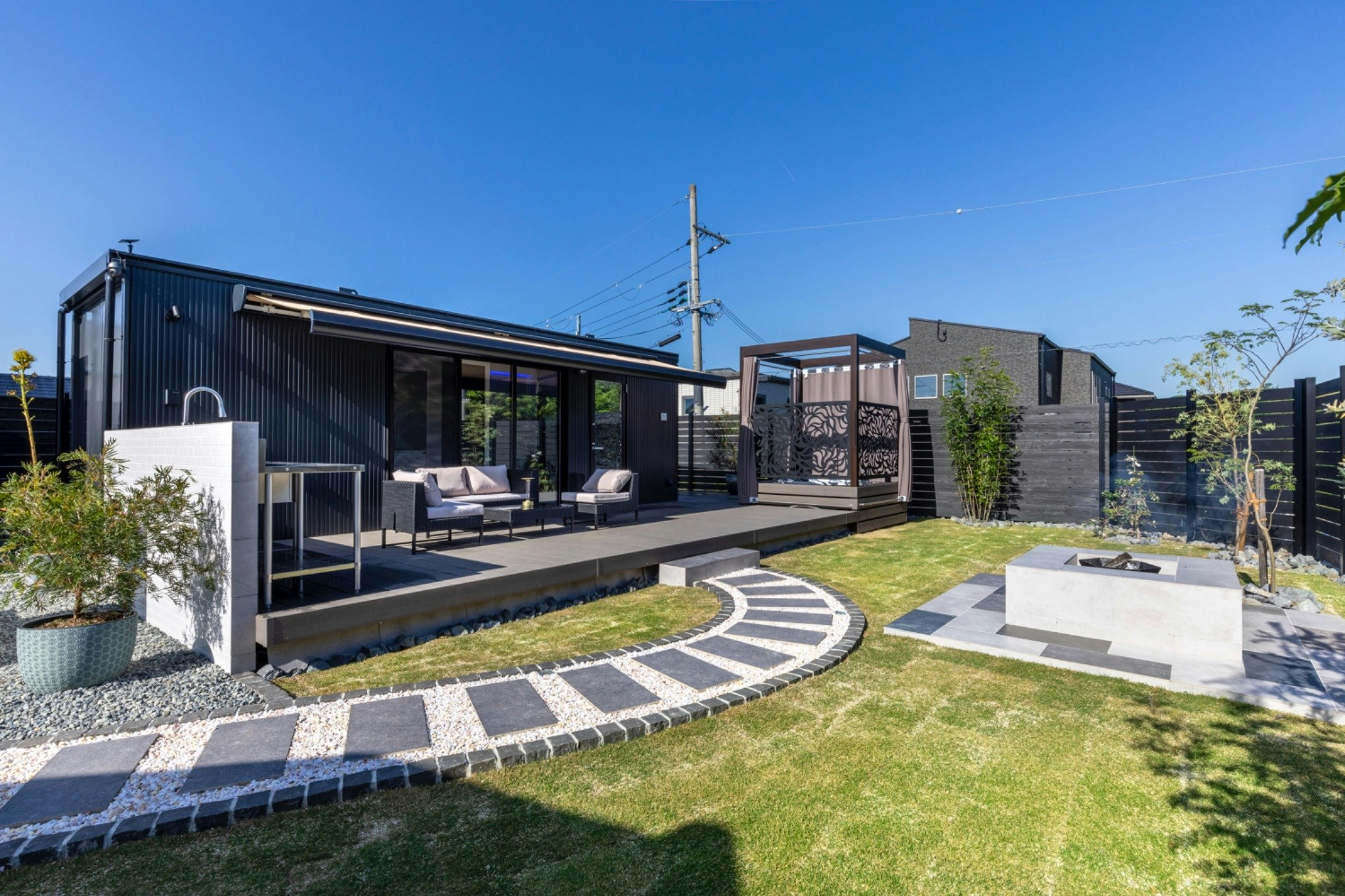 コンテナハウス ドーム グランピング 関空・温泉・ゴルフ場近く