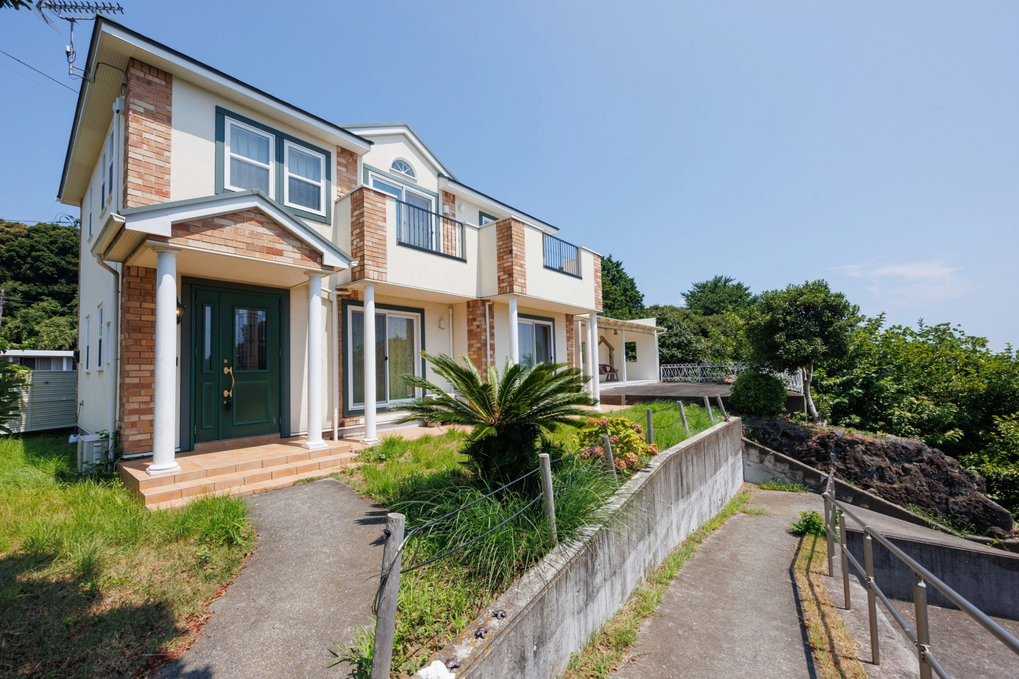 「オーシャンビューテラス伊豆」P4台、屋根付きBBQテラス!