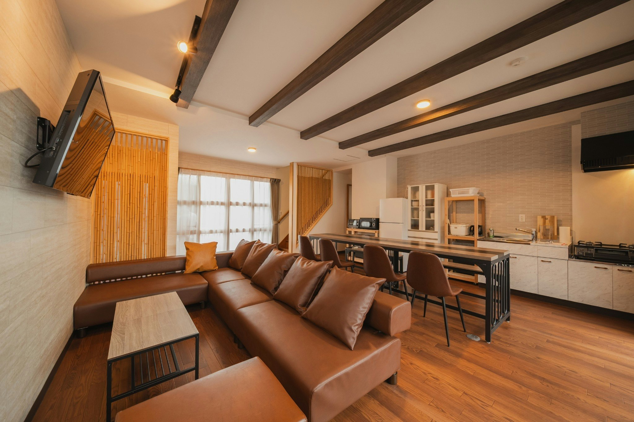 2025年8月OPEN  由布岳露天 ななふし 由布岳を見渡せる絶好のロケーション 貸し切り一軒