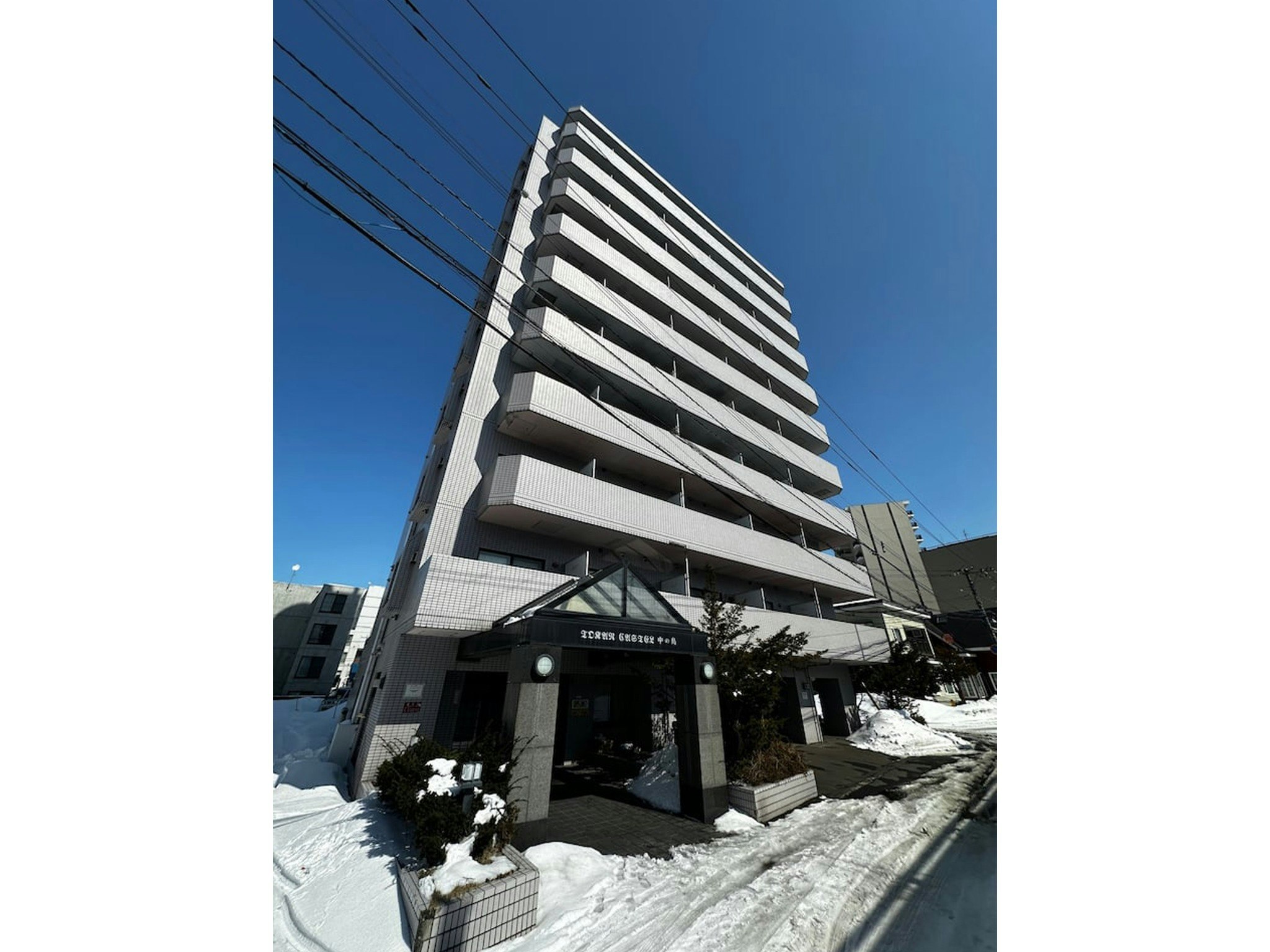 【禁煙】【7-3】豊平川目の前 札幌中心から地下鉄2駅の眺望良好の部屋