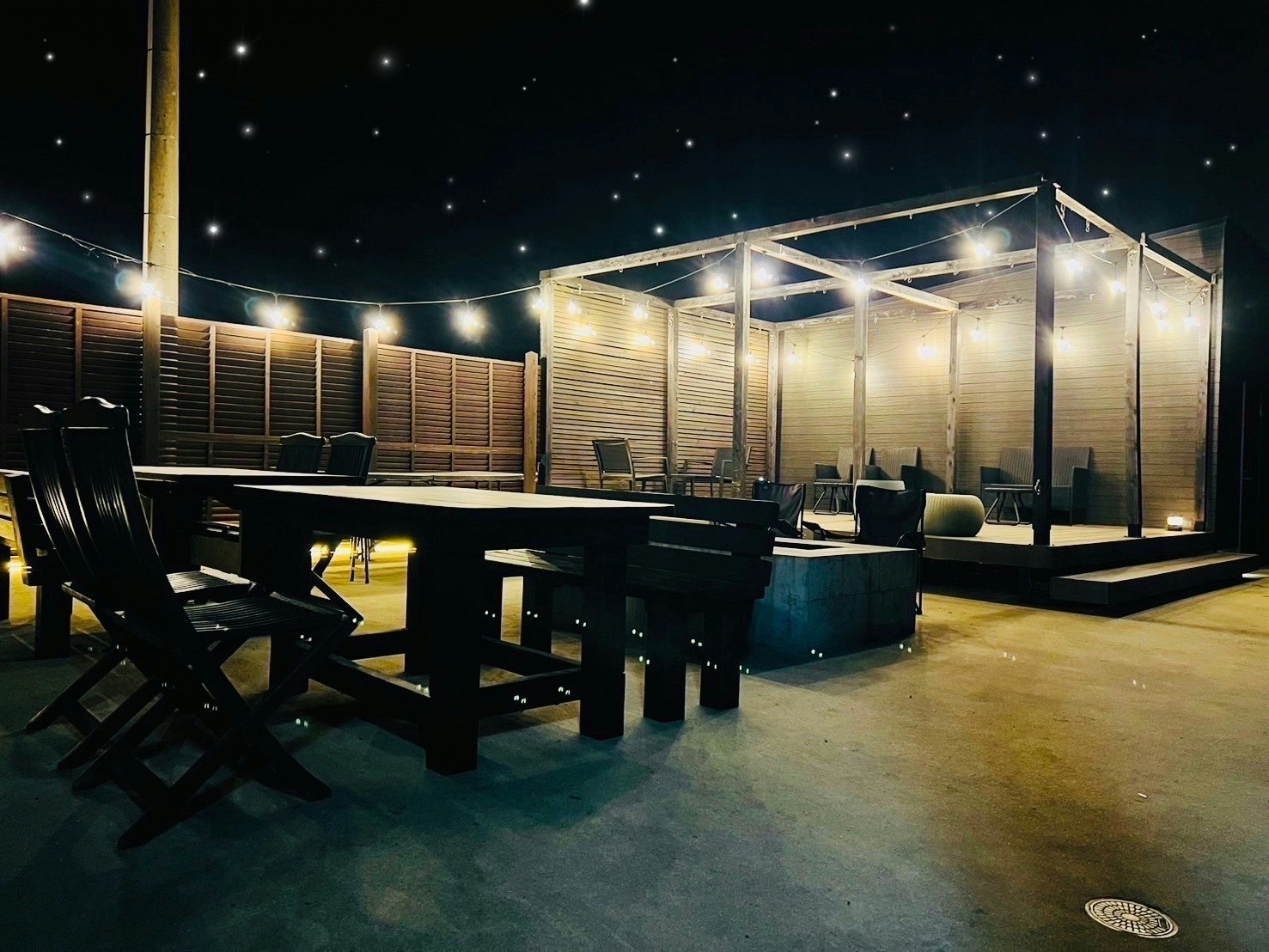 大自然のパノラマ露天風呂!!駐車場5台以上、サウナ、専用BBQ施設ペット可