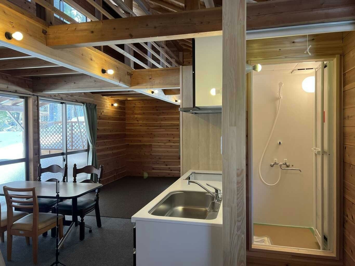 【コテージ】コテージ見晴し (10畳+DK+シャワー+ロフト付)