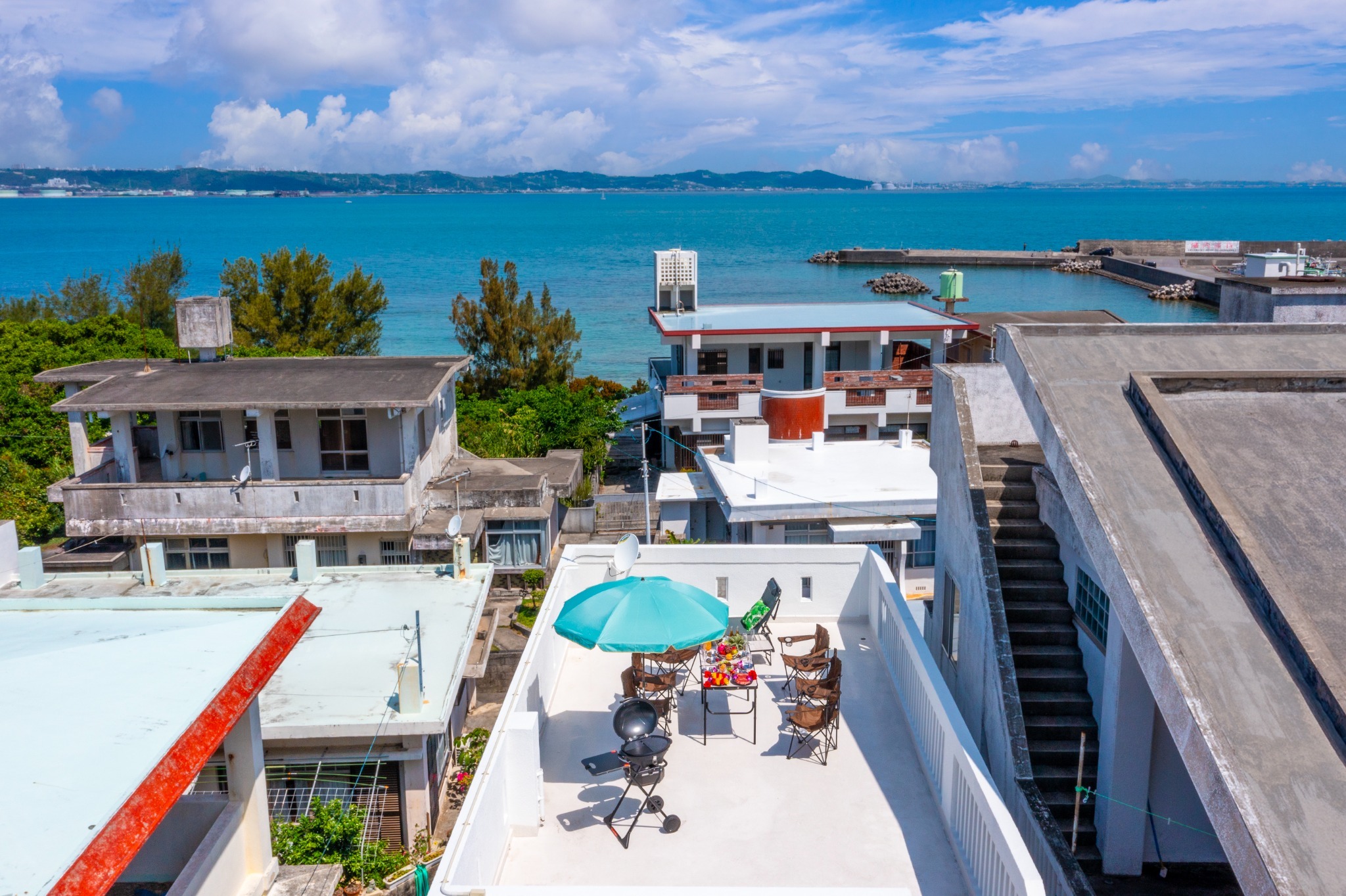 House#015海まで2分の一軒家 屋上で海を眺めながらBBQ! #最大7名  のnull