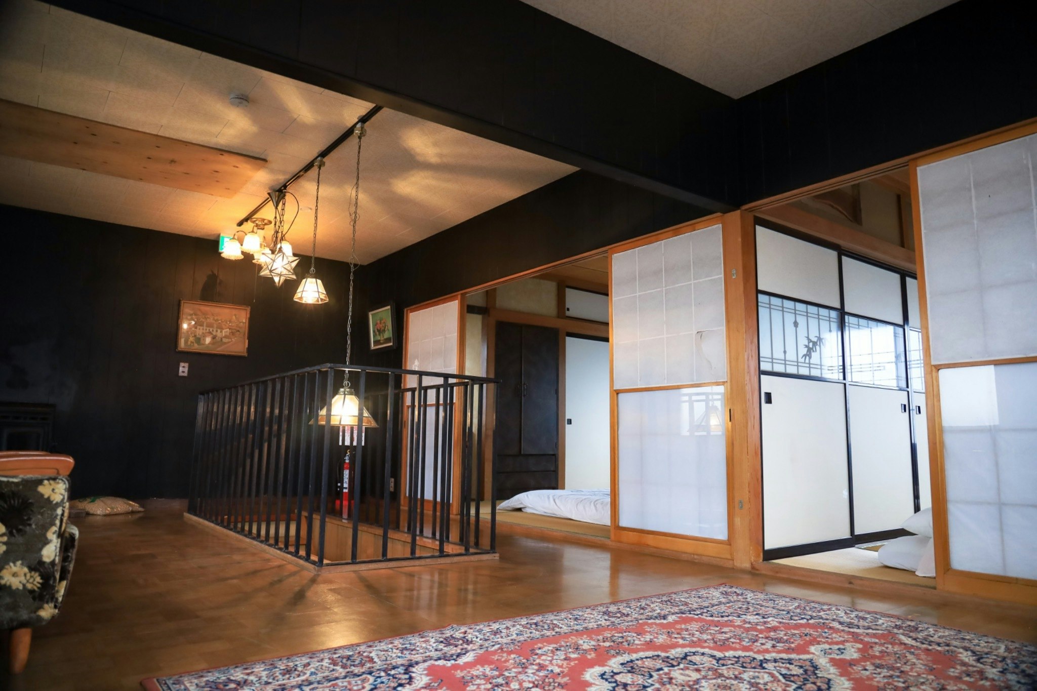 隠れ家的古民家一棟貸し|ペレットストーブ|和ヴィラ美畑町