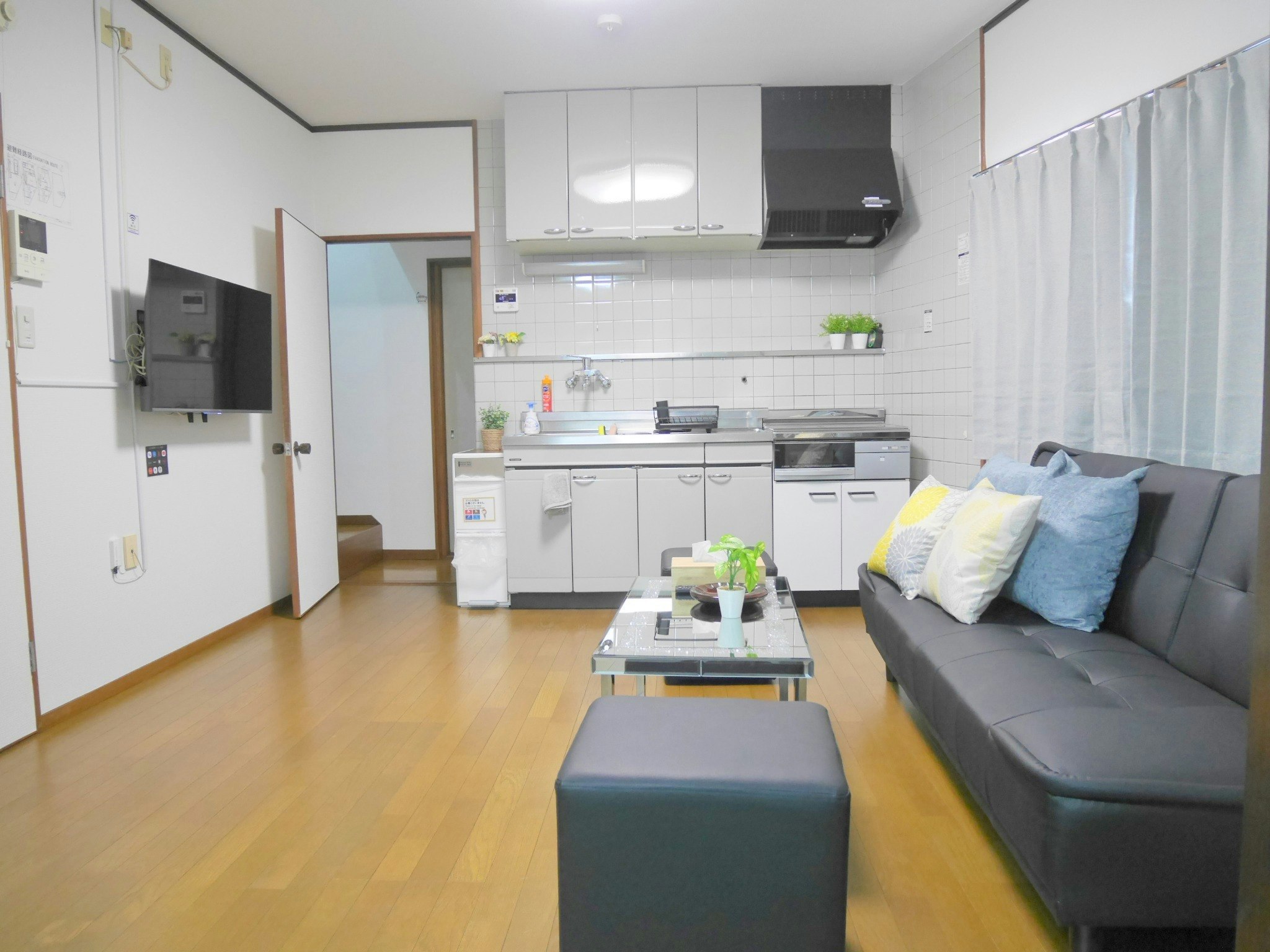 屋上BBQ可!15人宿泊可!寝室4部屋!広々125m2!カラオケルーム有!楽器演奏可!駐車場あり