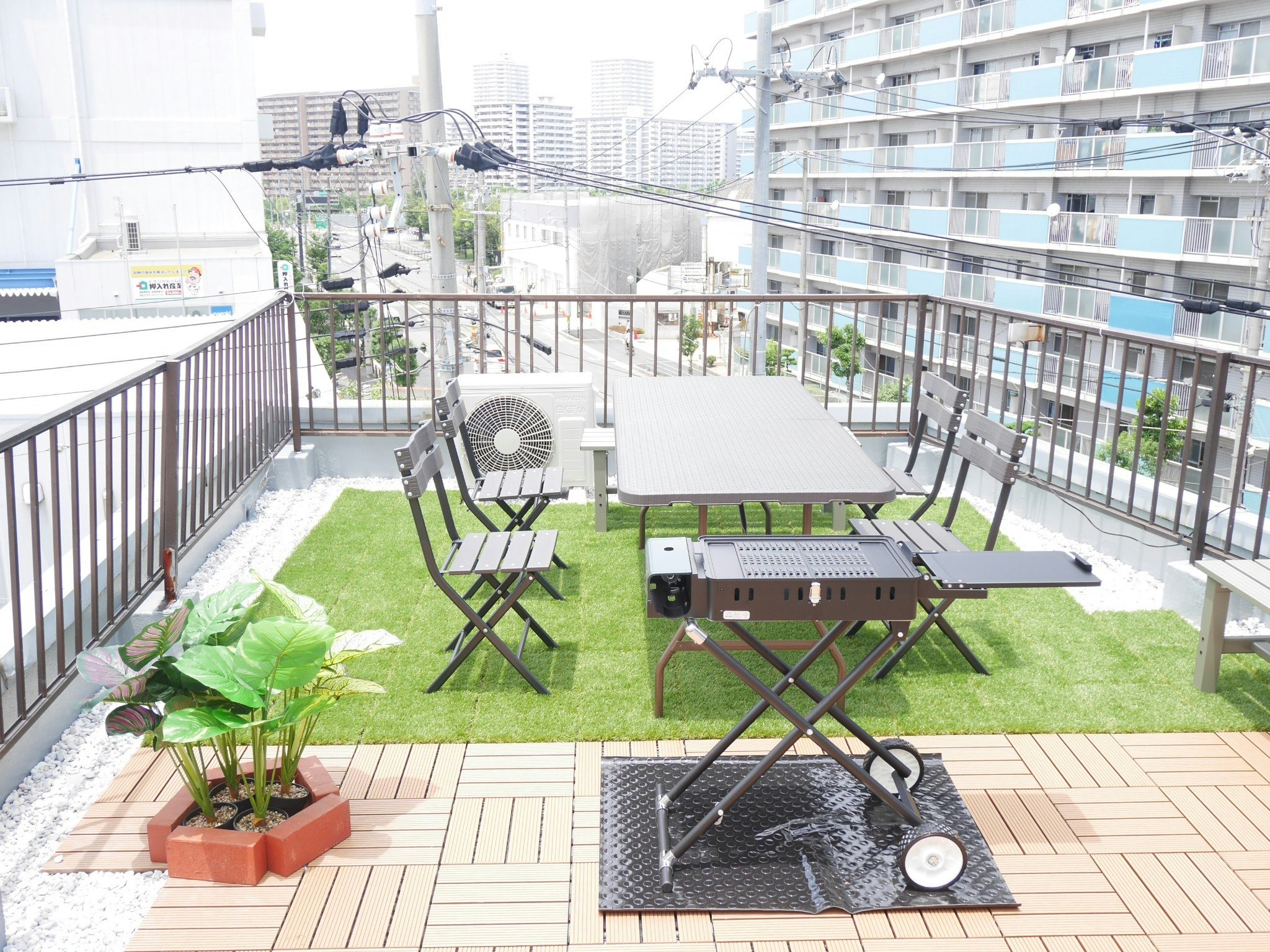 屋上BBQ可!15人宿泊可!寝室4部屋!広々125m2!カラオケルーム有!楽器演奏可!駐車場あり