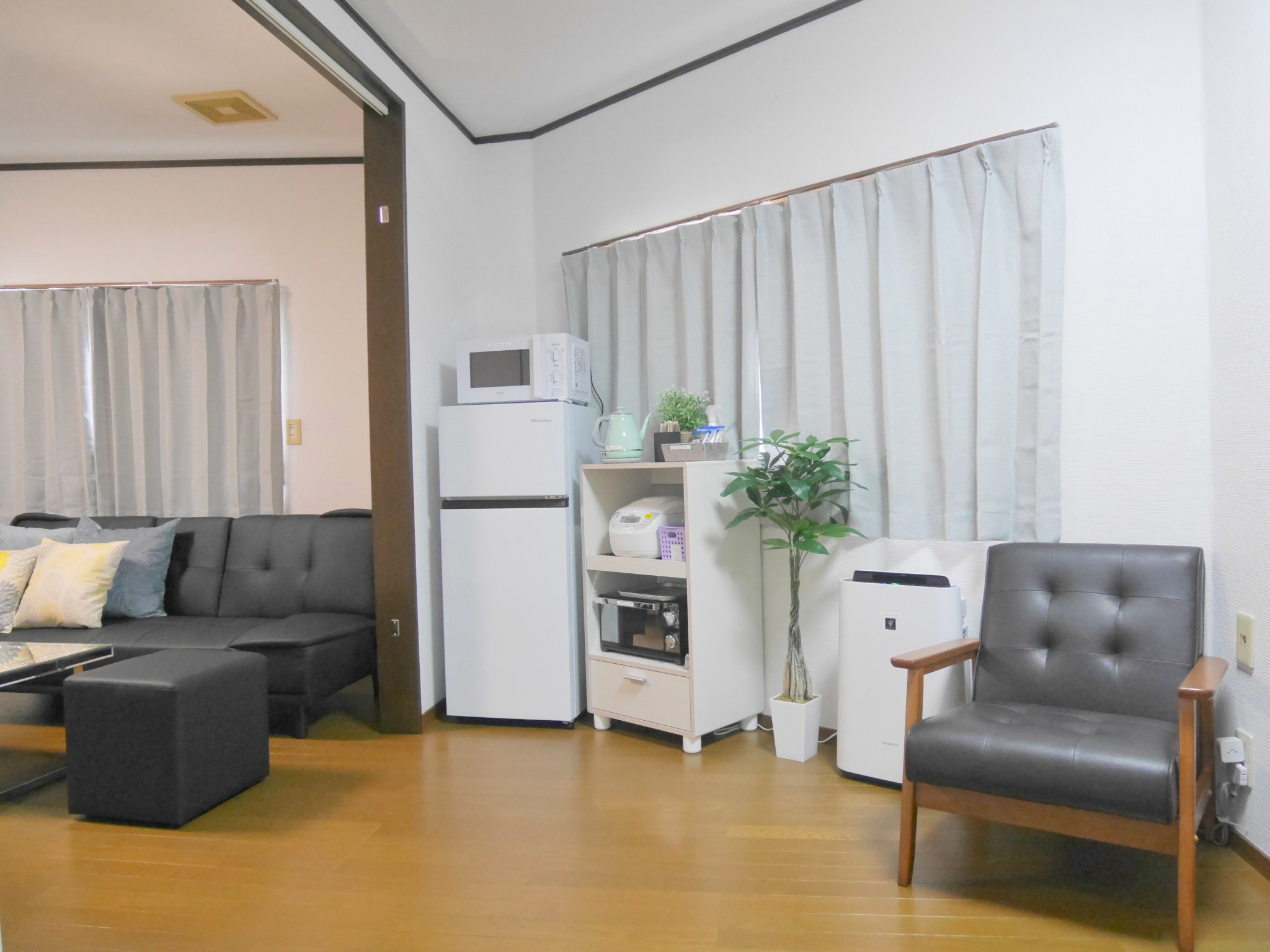 屋上BBQ可!15人宿泊可!寝室4部屋!広々125m2!カラオケルーム有!楽器演奏可!駐車場あり