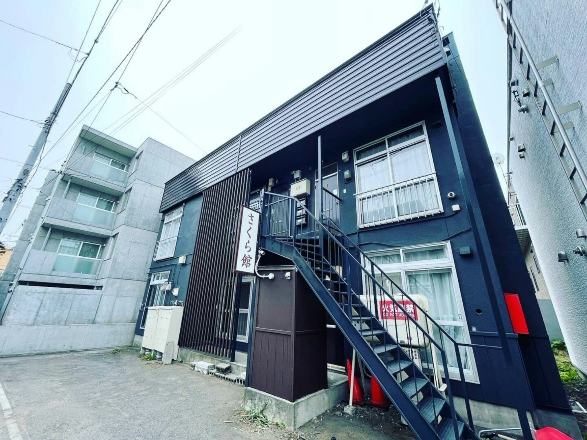 【202】美室!札幌都心からわずか10分の古民家型格安アパートメント、ネット無料 小型犬も滞在可能