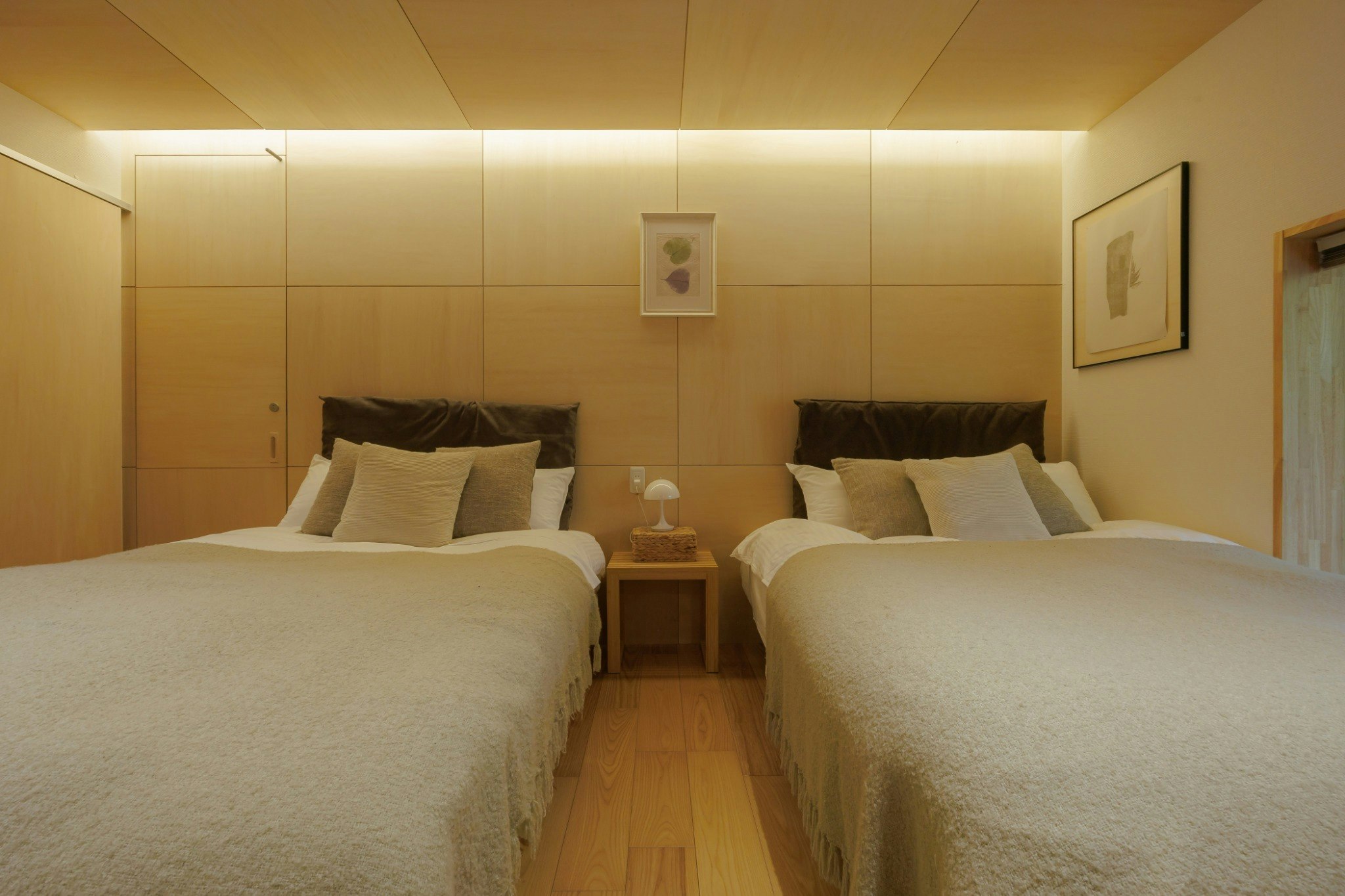 山中湖パノラマ台まで車で2分/4名/サンルーム有/無印良品の寝具/ワーケーション Cooee山中湖