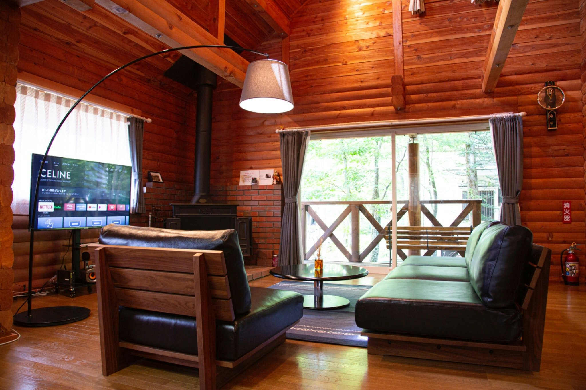 Villa017#ログハウス/BBQ/麻雀/ダーツ/エアコン付#R-45DE8B