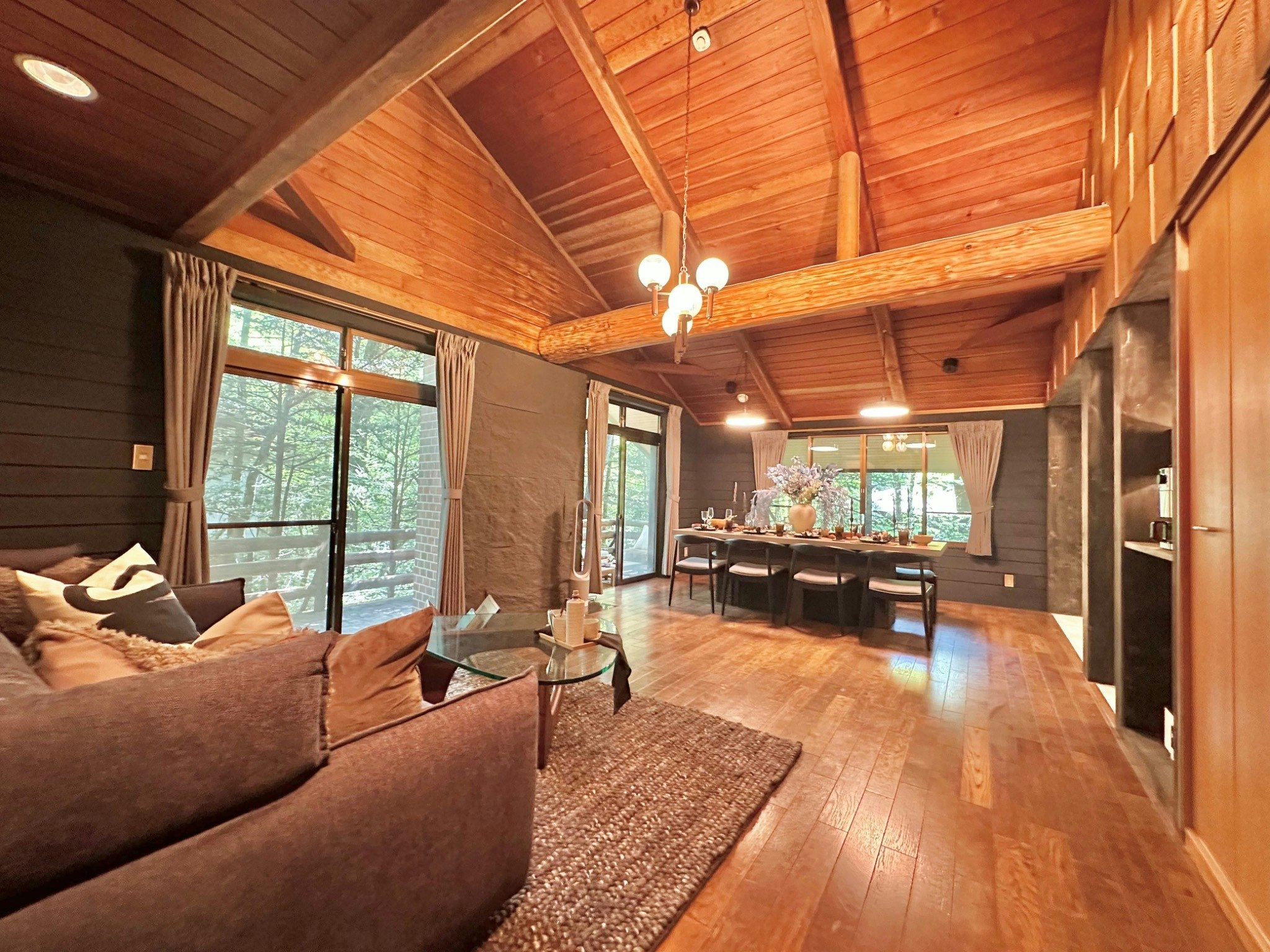 Villa018#森の町W34#北軽井沢#清流の側にある自然豊かせせらぎの音#R-28A729