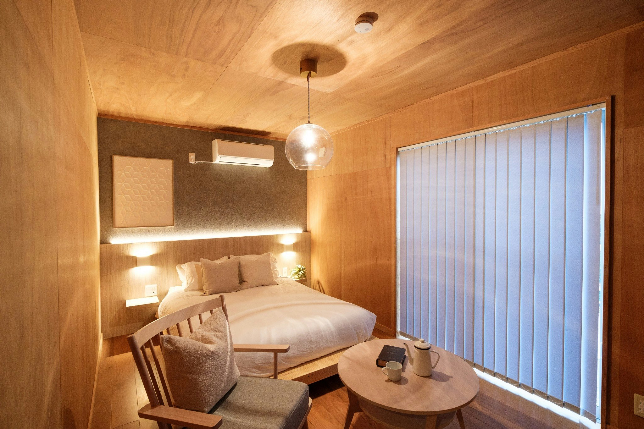 誰もが魅了される桜島ブルーを満喫する隠れ家一棟貸し。家族、友人との団らんにお勧めです。