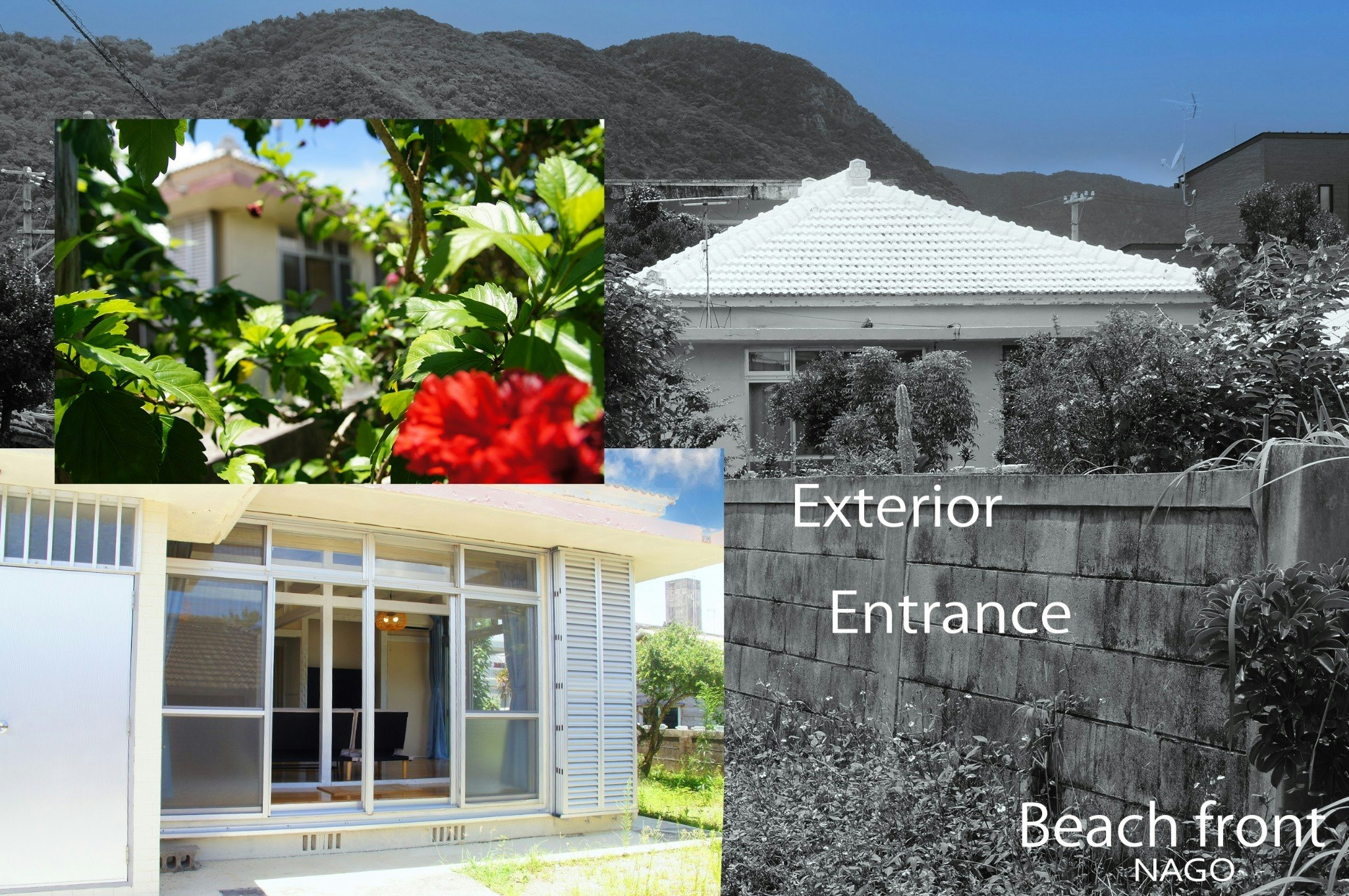 沖縄|名護|築50年琉球古民家を丸ごと貸切|美ら海水族館,ジャングリア,本部港すぐ|駐車場有り