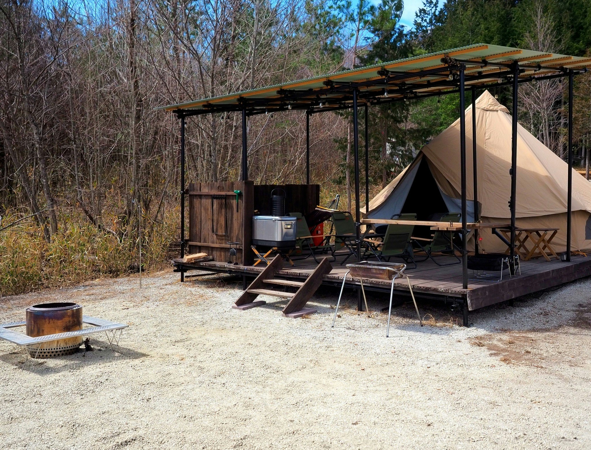 【新リニューアルオープン】グランピング『火音-KAON-』