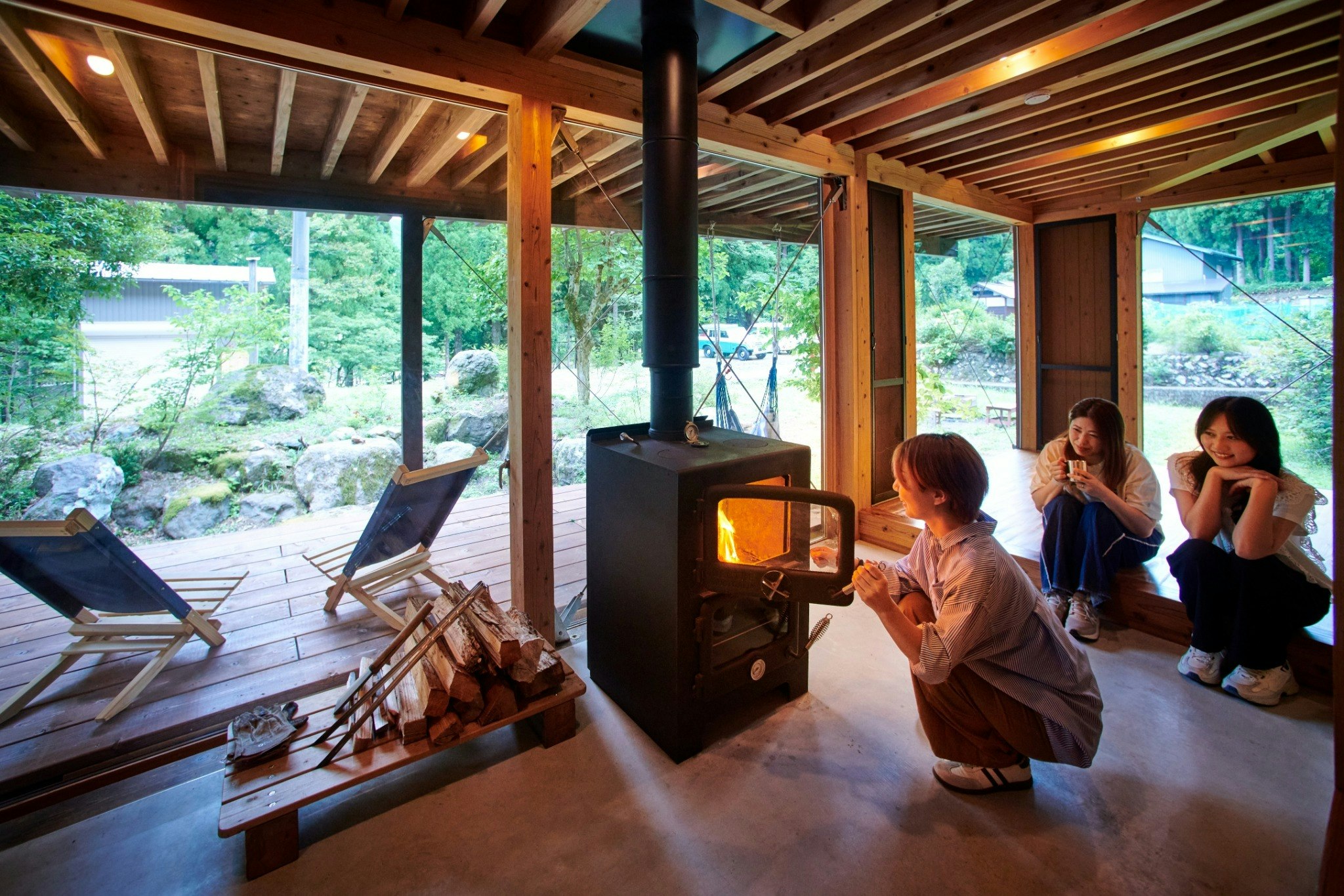 【一棟貸しの農家民宿】 