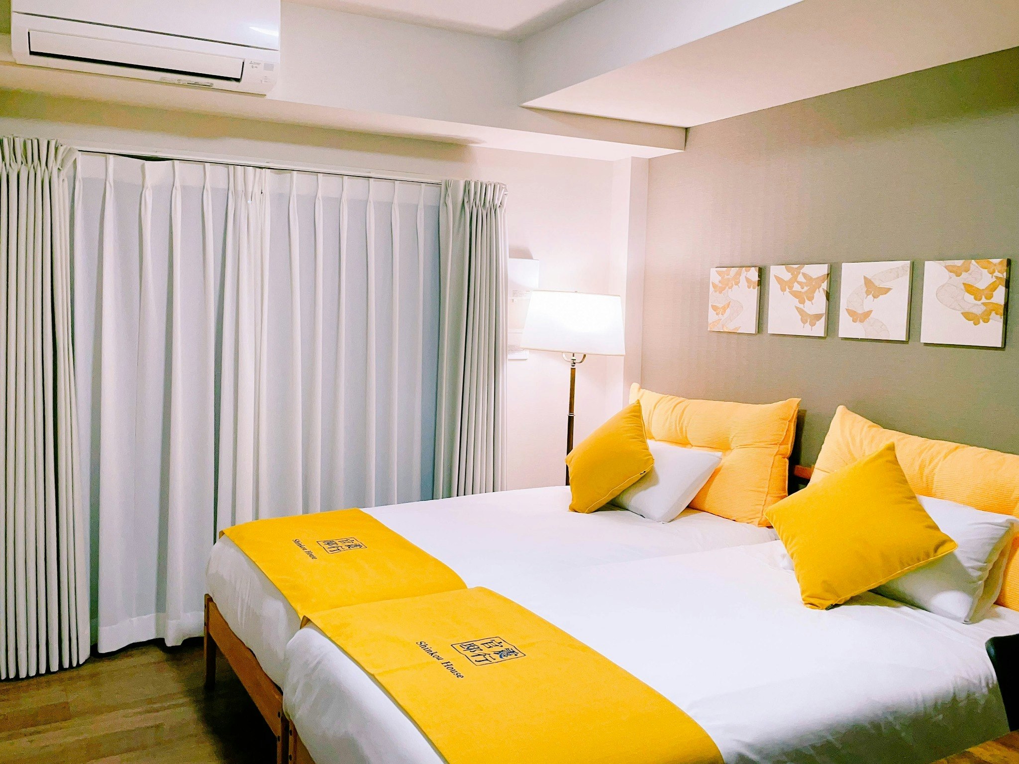 ツイン/ダブルルーム(201)